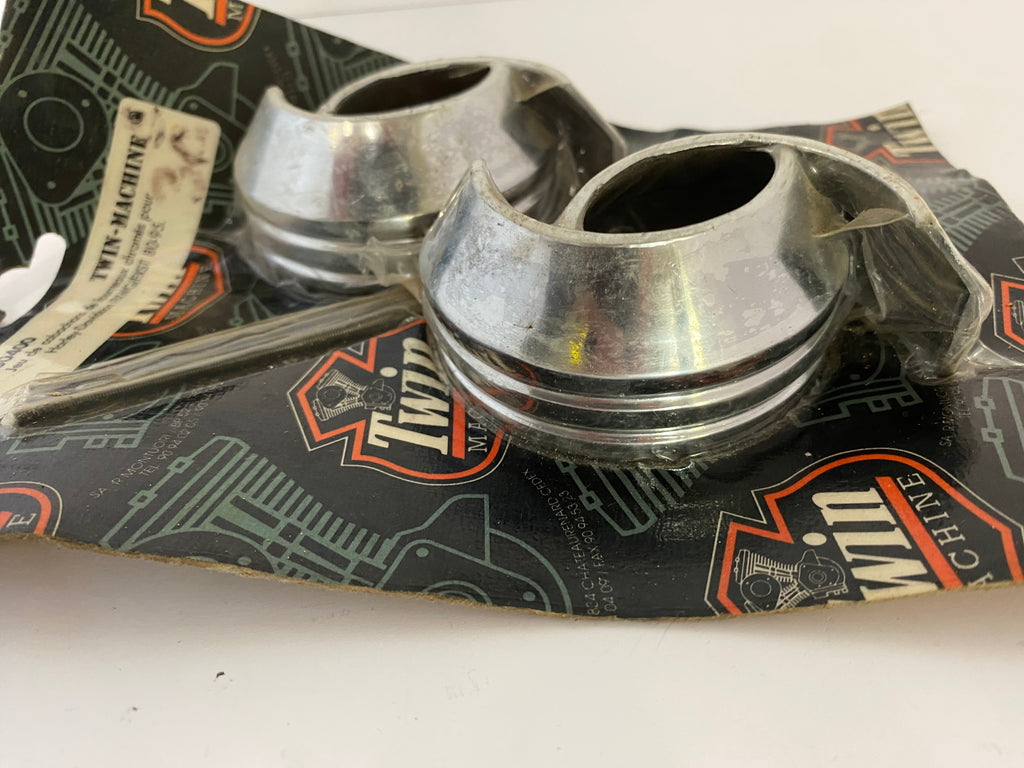 Jeu de caches poussières de fourche 41 mm Harley Davidson REF HDC80400