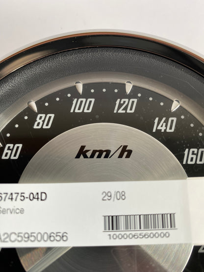 Compteur de vitesses à cadran aluminium Harley Davidson REF OEM : 67318-05A