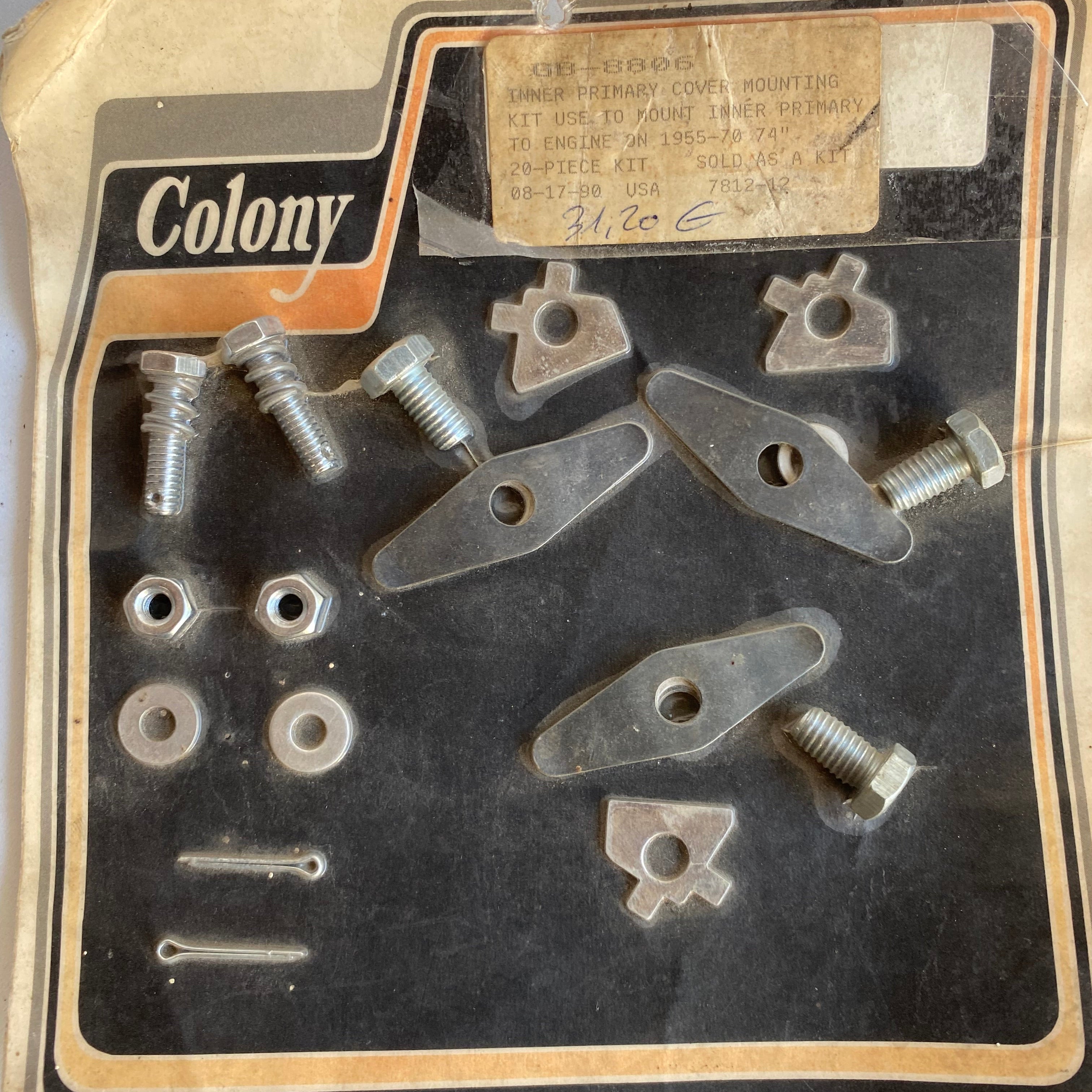 Primary screw kit/Panhead engine Harley Davidson REF MCS 959909