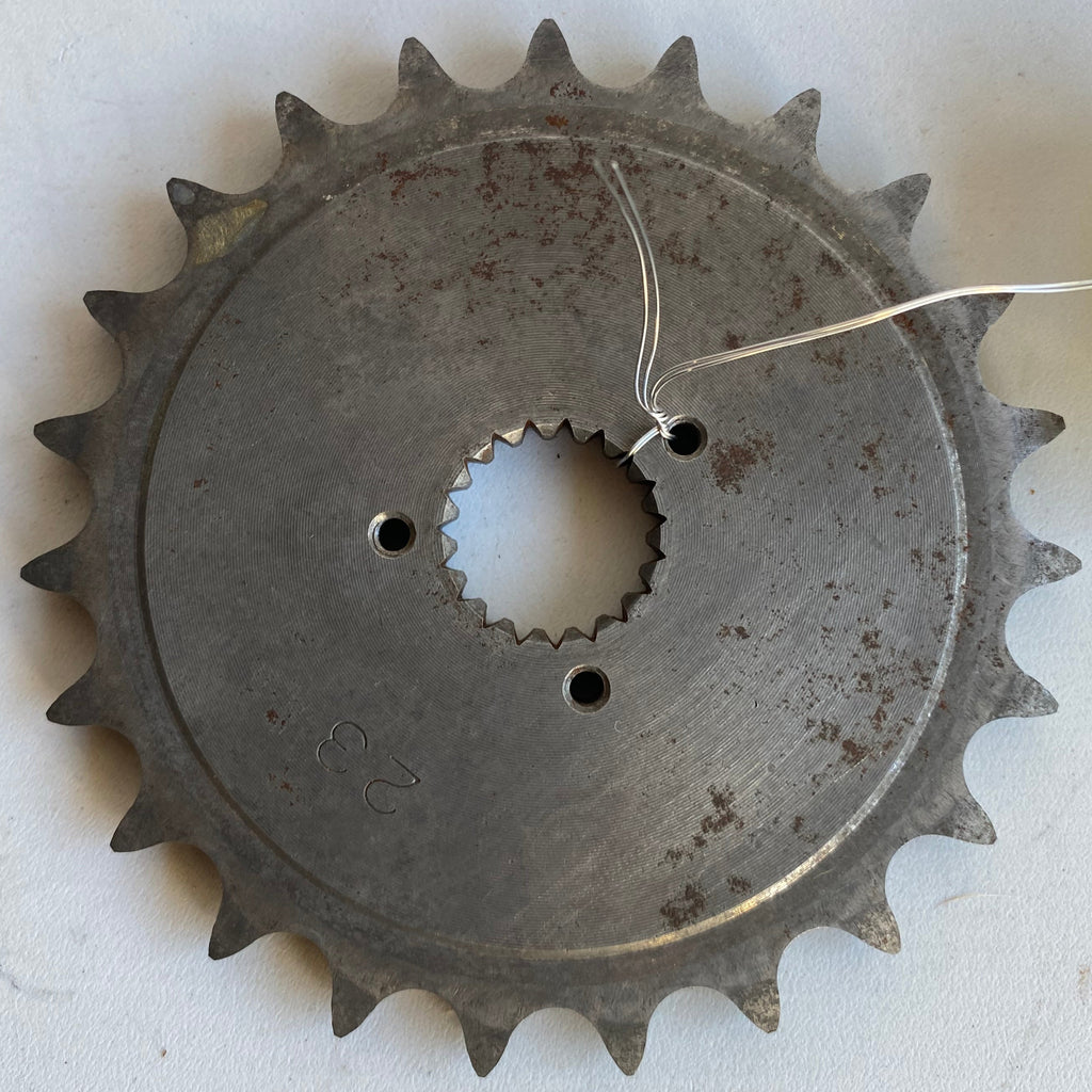 23 tooth pinion for Sportster gearbox output REF MCS 900305