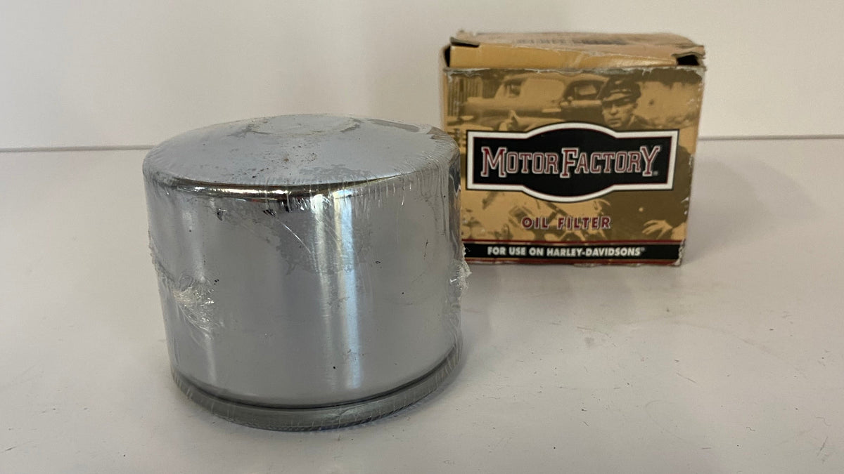 Ölfilter Chrom Shovelhead Harley Davidson REF OEM: 63782-80T