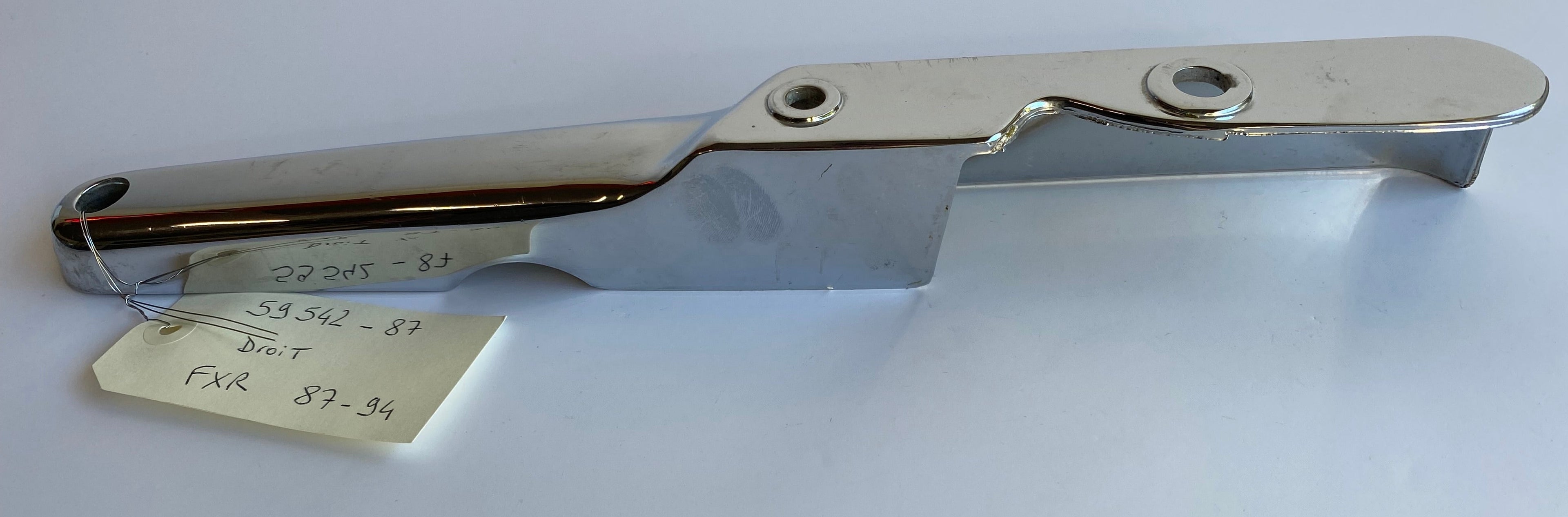 Chrome straight saber FXR Harley Davidson REF OEM 59542-87