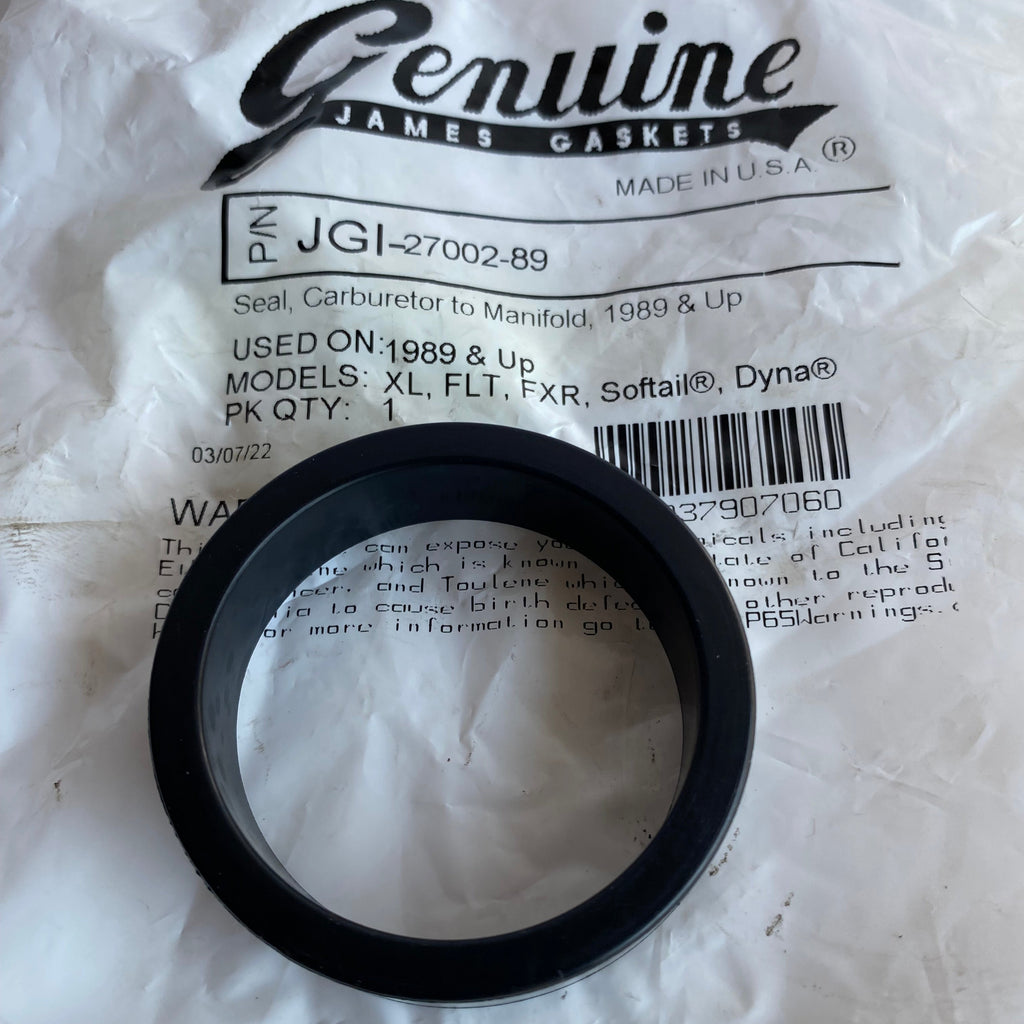 Ansaugkrümmer/Vergaser CV40 Harley Davidson Verbindungsstück REF OEM 27002-89