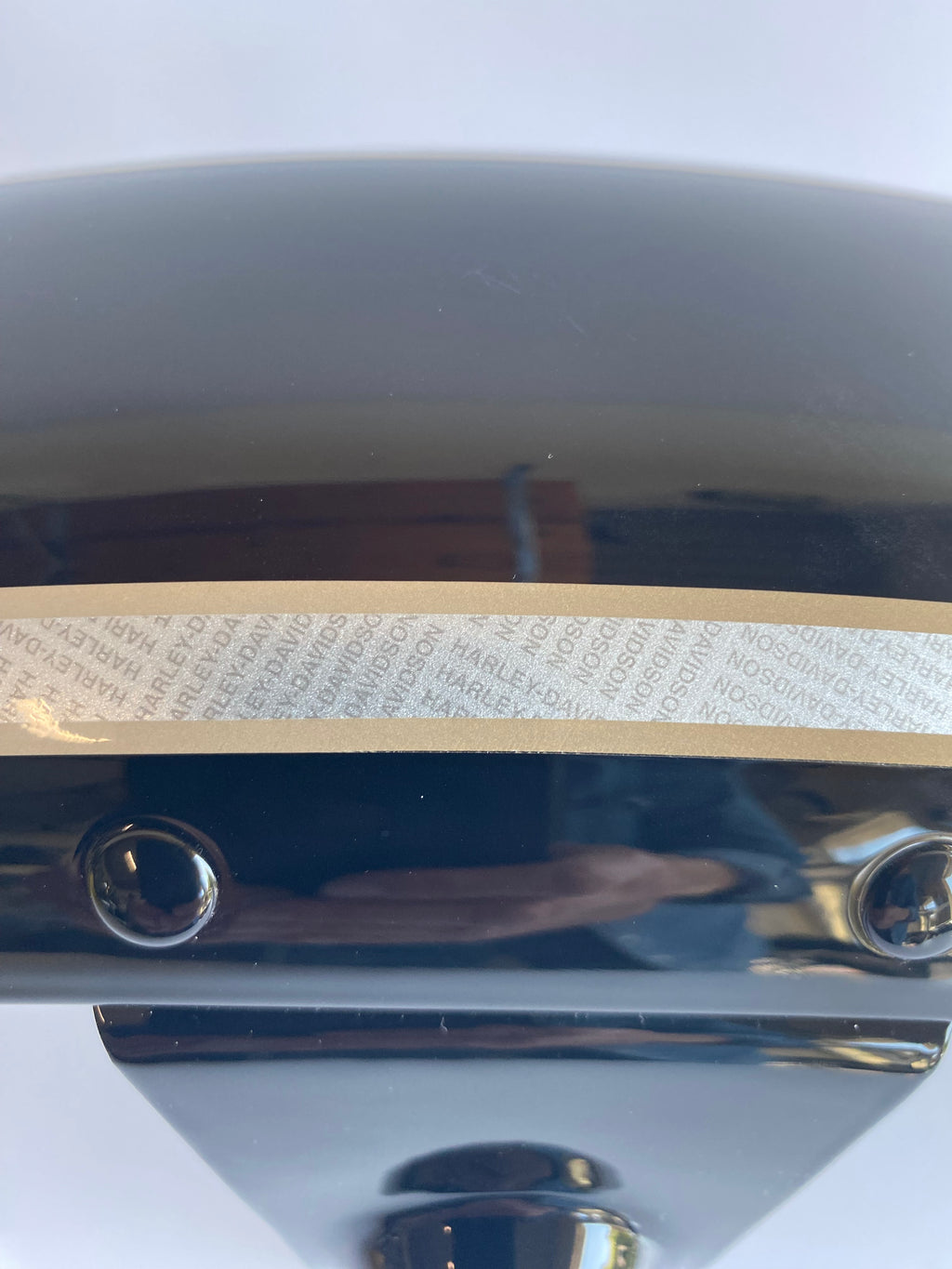 Front Fender Softail Deuce 2003 Harley Davidson REF OEM 59876-03BDR