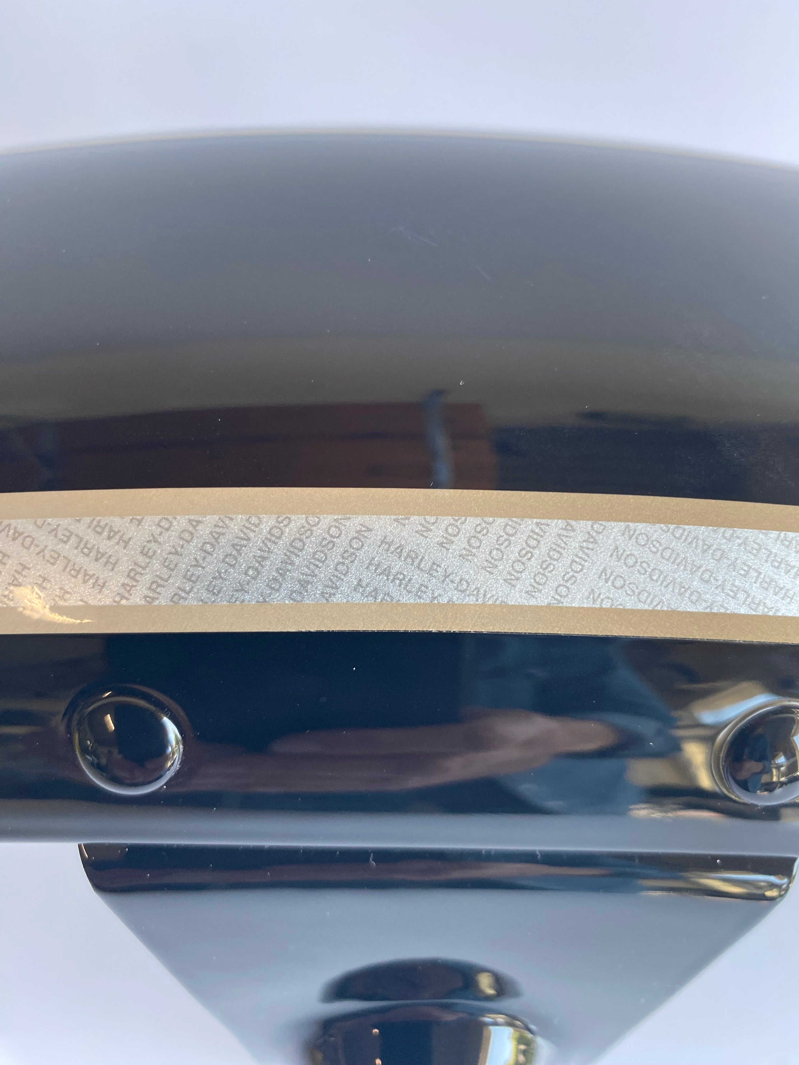 Front Fender Softail Deuce 2003 Harley Davidson REF OEM 59876-03BDR