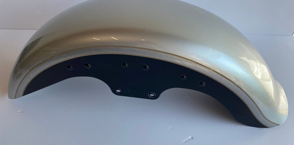 Front Fender Softail Fat Boy 2003 Bi-color Harley Davidson REF OEM 59595-03BDS