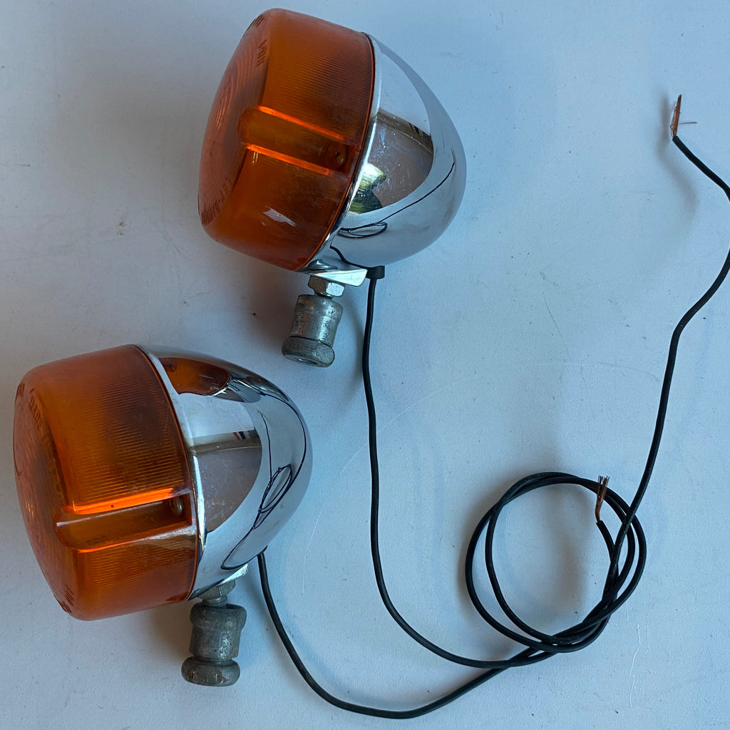 Jeu de clignotants arrière Harley Davidson REF OEM : 68407-86