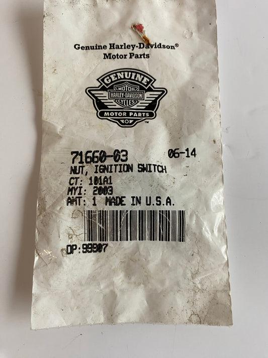 Ecrou de contacteur à clé Touring Harley Davidson REF OEM 71660-03