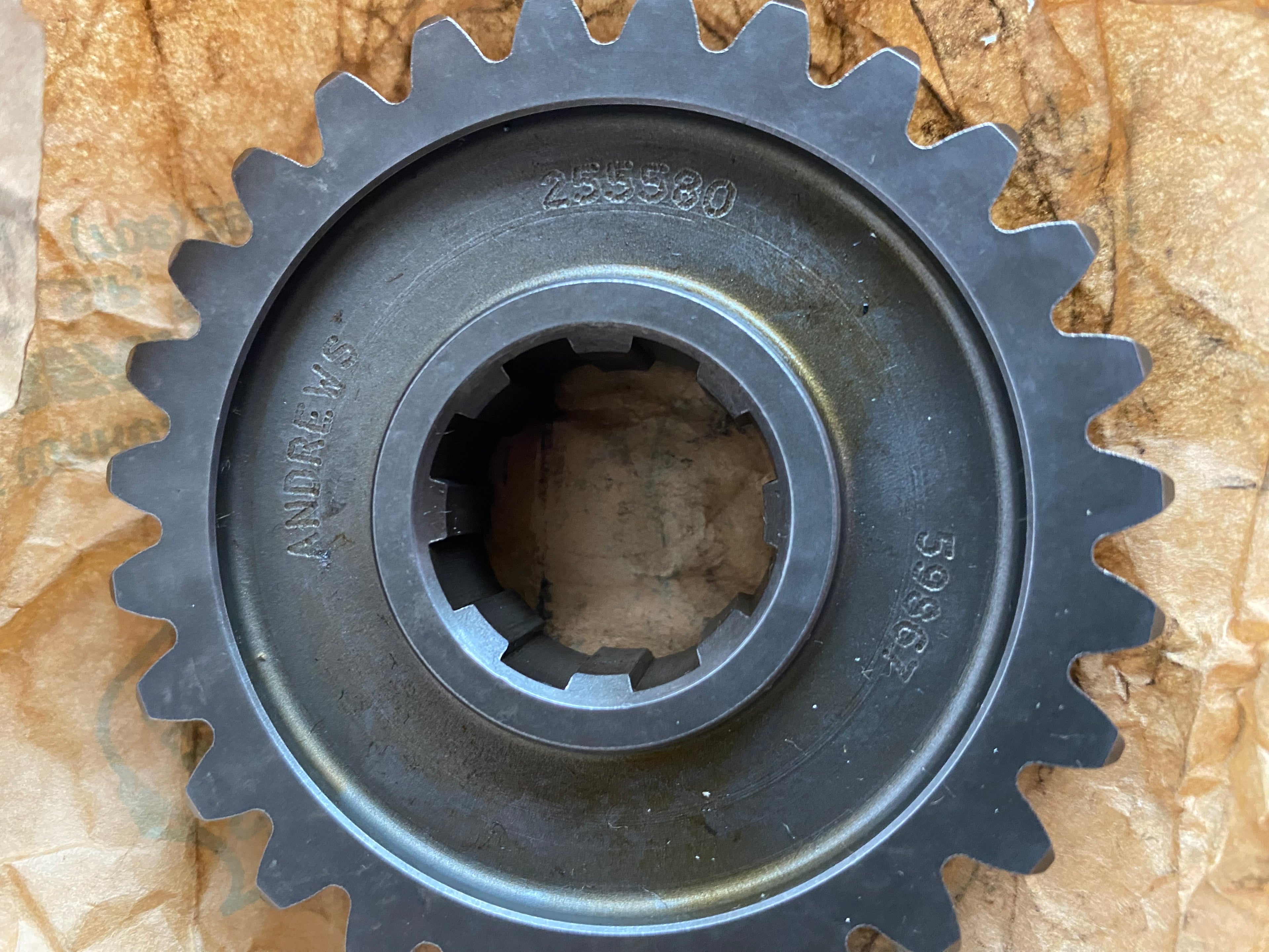Andrews sprocket 4° speed Sportster Harley Davidson REF OEM 35695-58