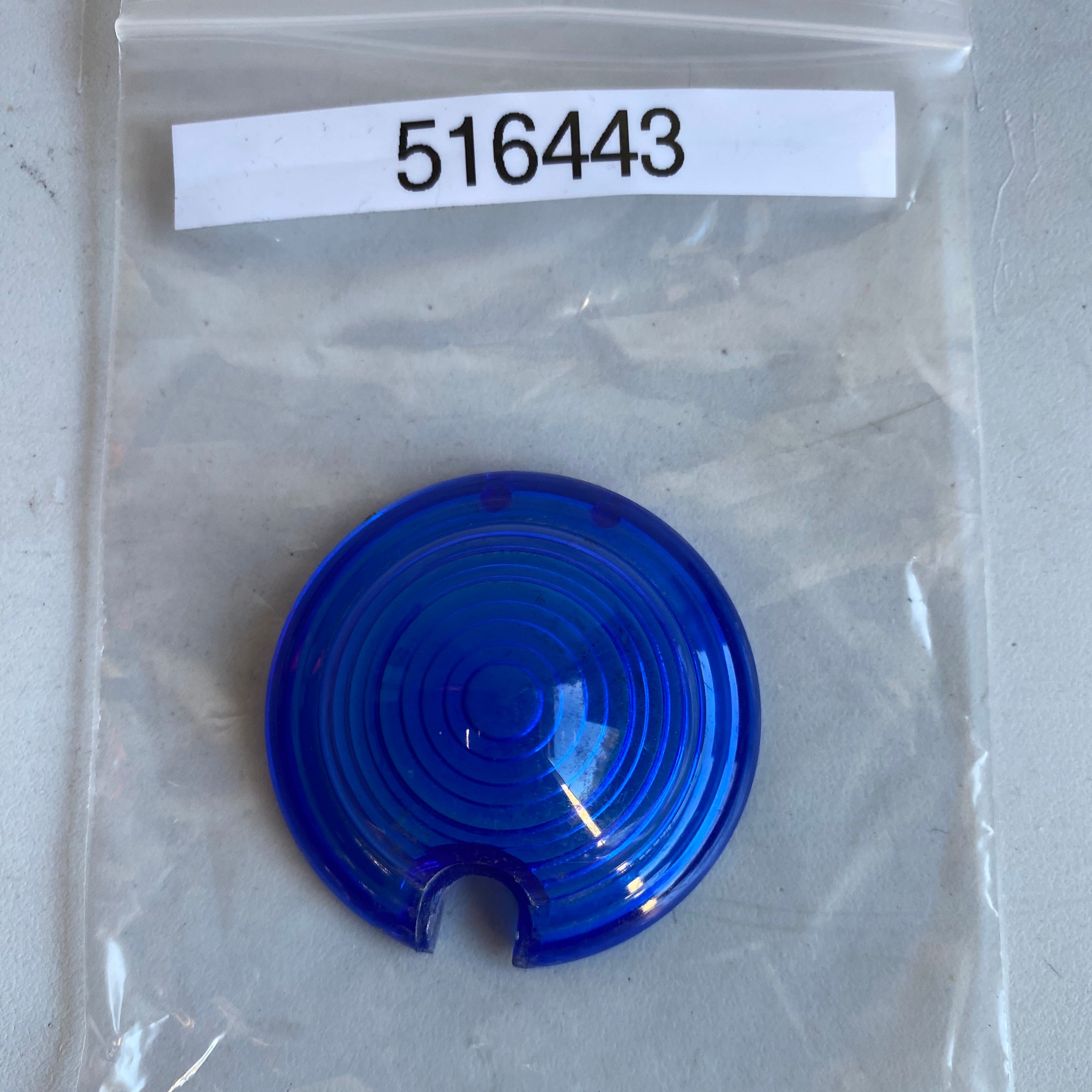 Cabochon bleu clignotant bullet Harley Davidson REF MCS 516443