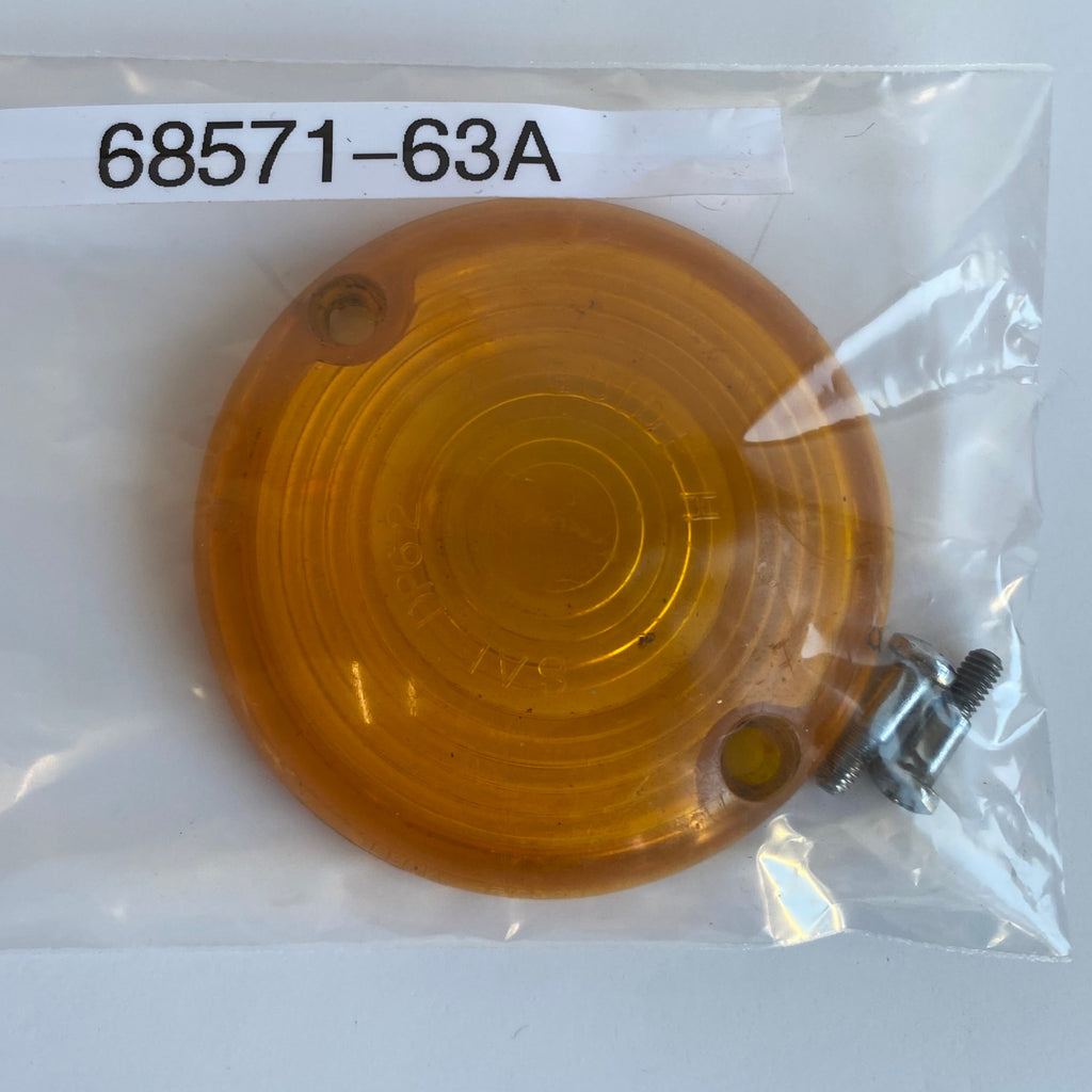Oranges Blinkerglas Shovelhead Harley Davidson REF OEM 68571-63A