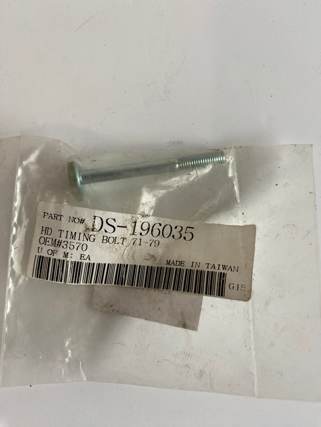 Vis pour allumage avec avance mécanique REF DRAG : DS-196035