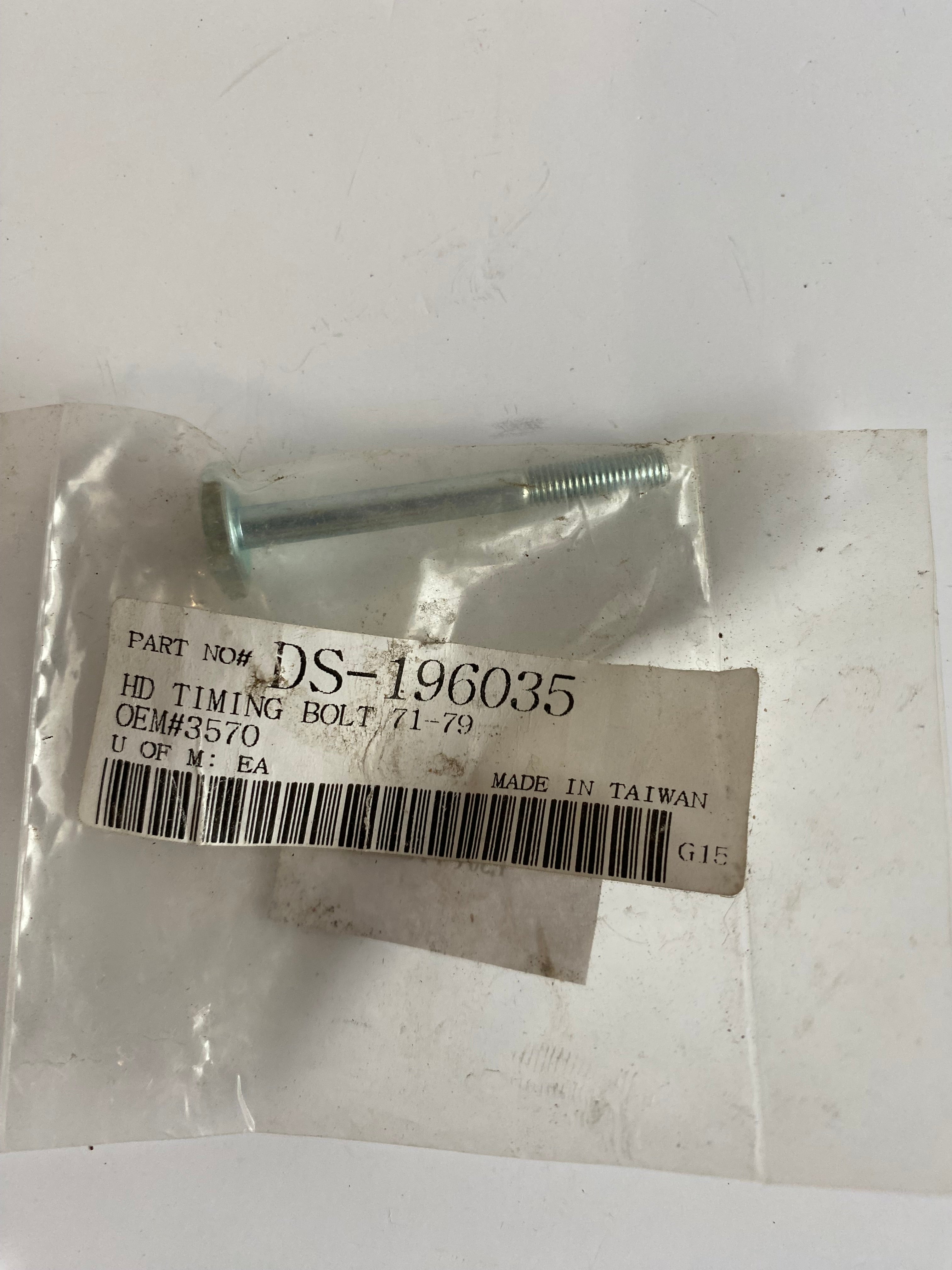 Vis pour allumage avec avance mécanique REF DRAG : DS-196035