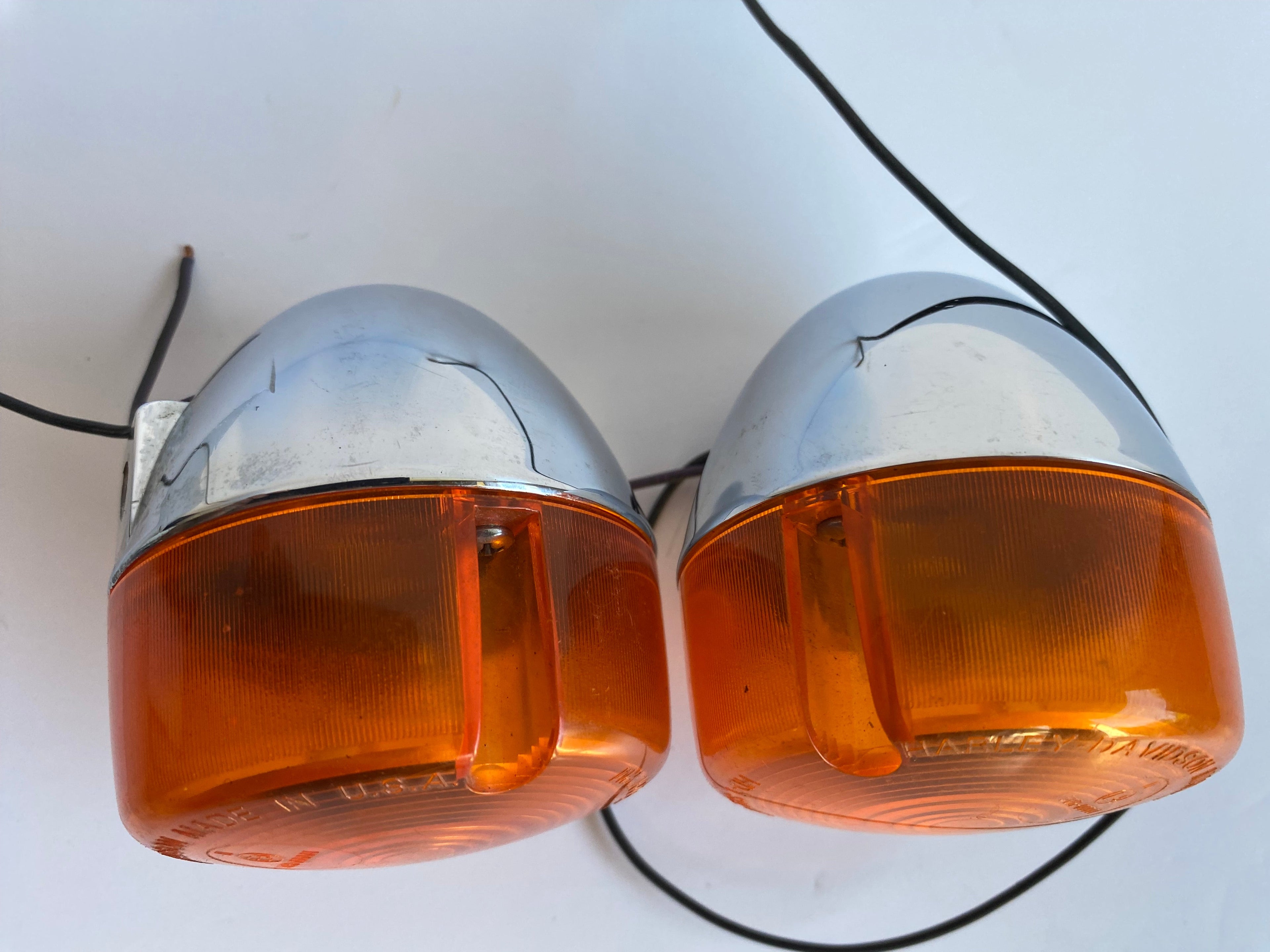 Harley Davidson Original Turn Signal Set REF OEM 68407-86