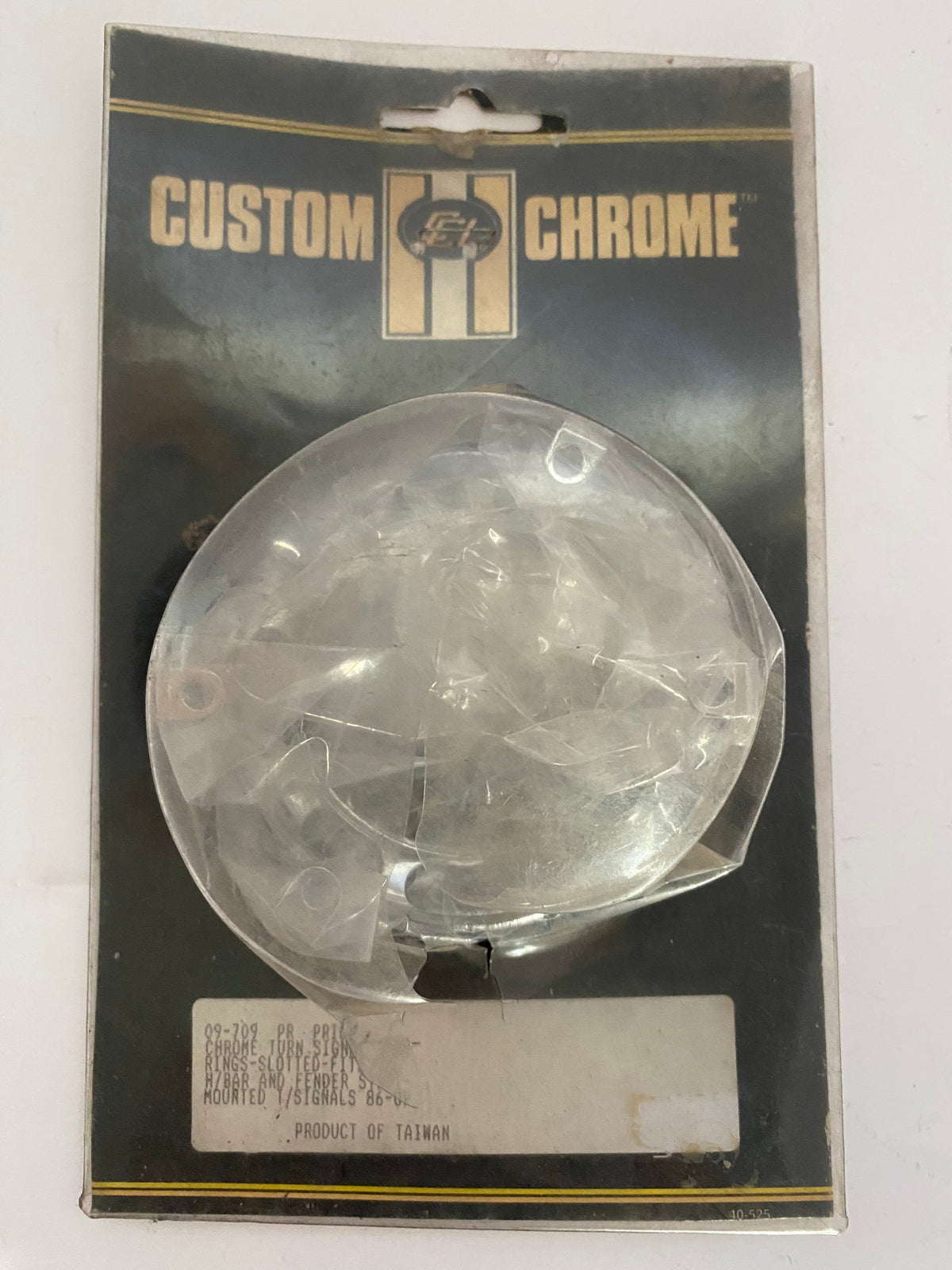 Jeu de 2 ornements cerclages de clignotants Harley Davidson REF CCI : 09-709