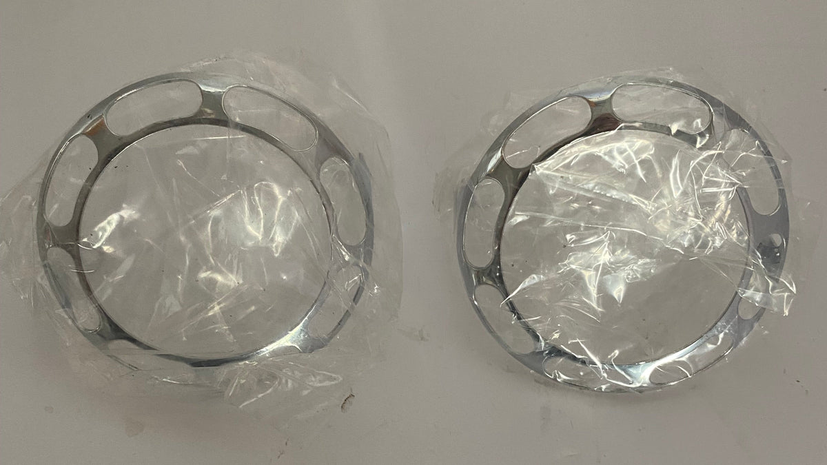 Jeu de 2 ornements cerclages de clignotants Harley Davidson REF CCI : 09-709