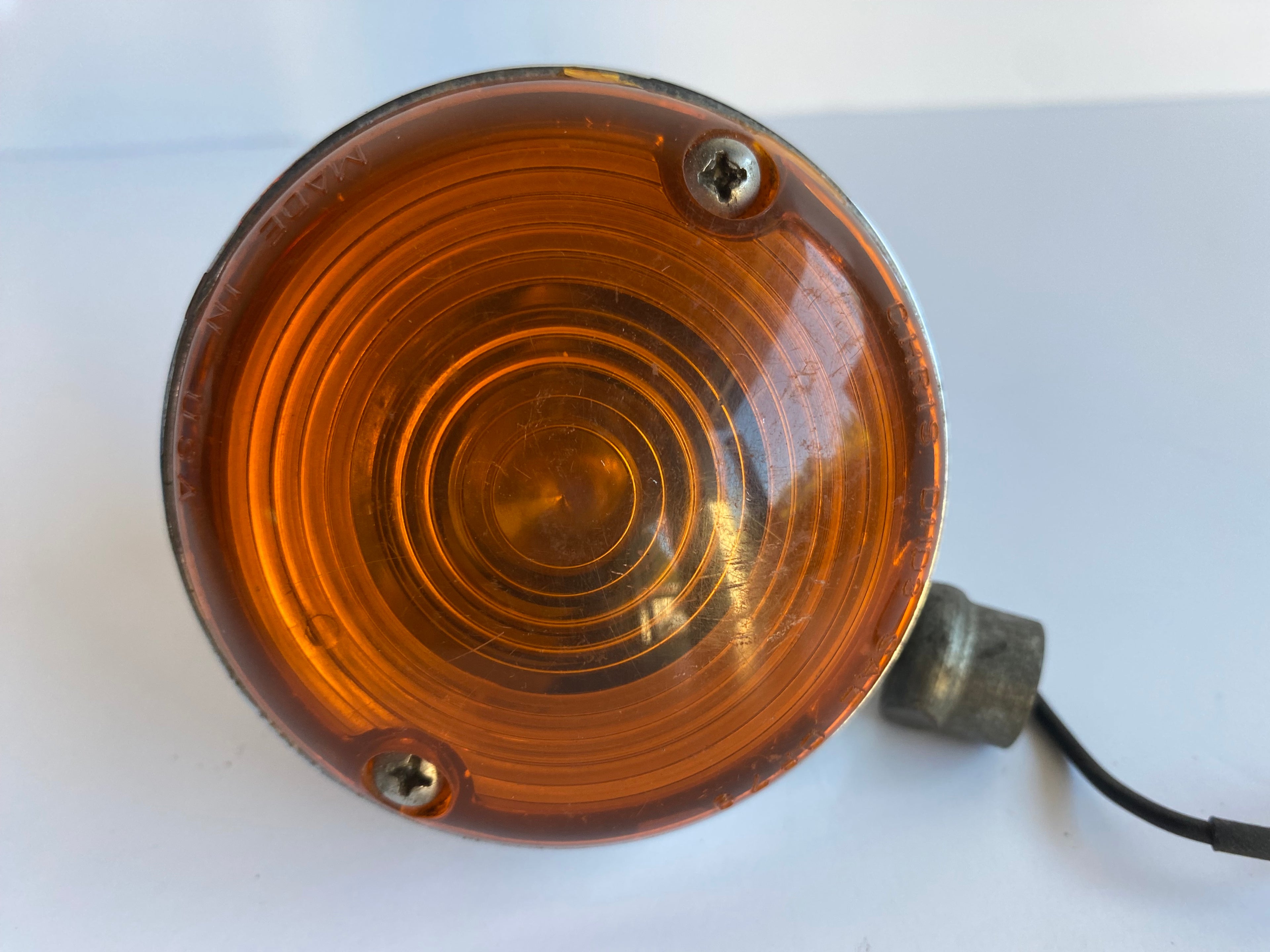 Harley Davidson Flat Lens Front Turn Signal REF MCS 923732
