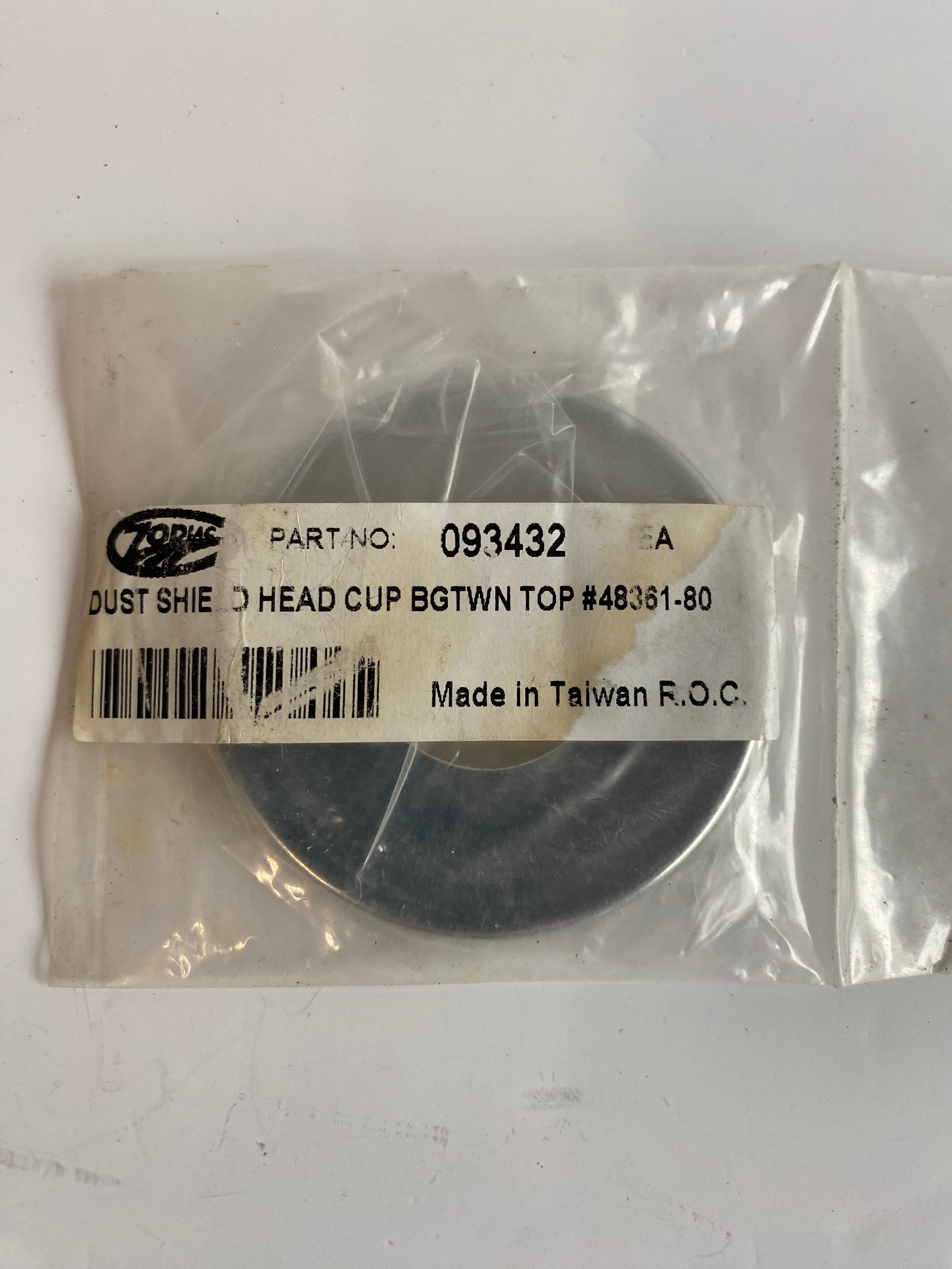 Cache poussière de roulement de fourche supérieur Harley Davidson REF ZODIAC 093432