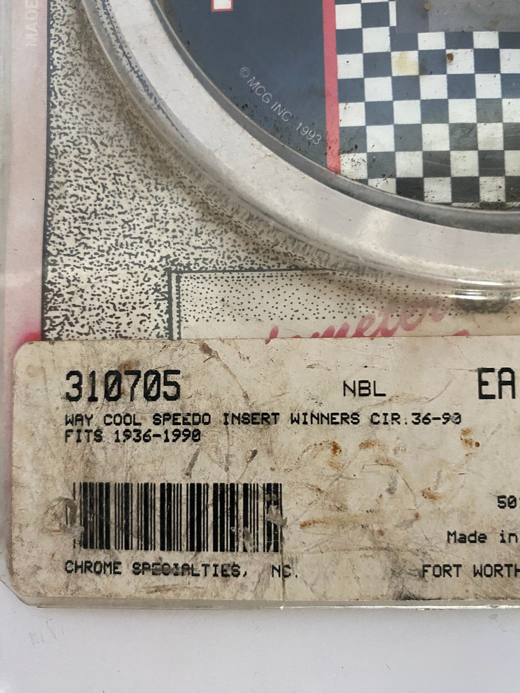 Fond de compteur Harley Davidson REF Way Cool 310705
