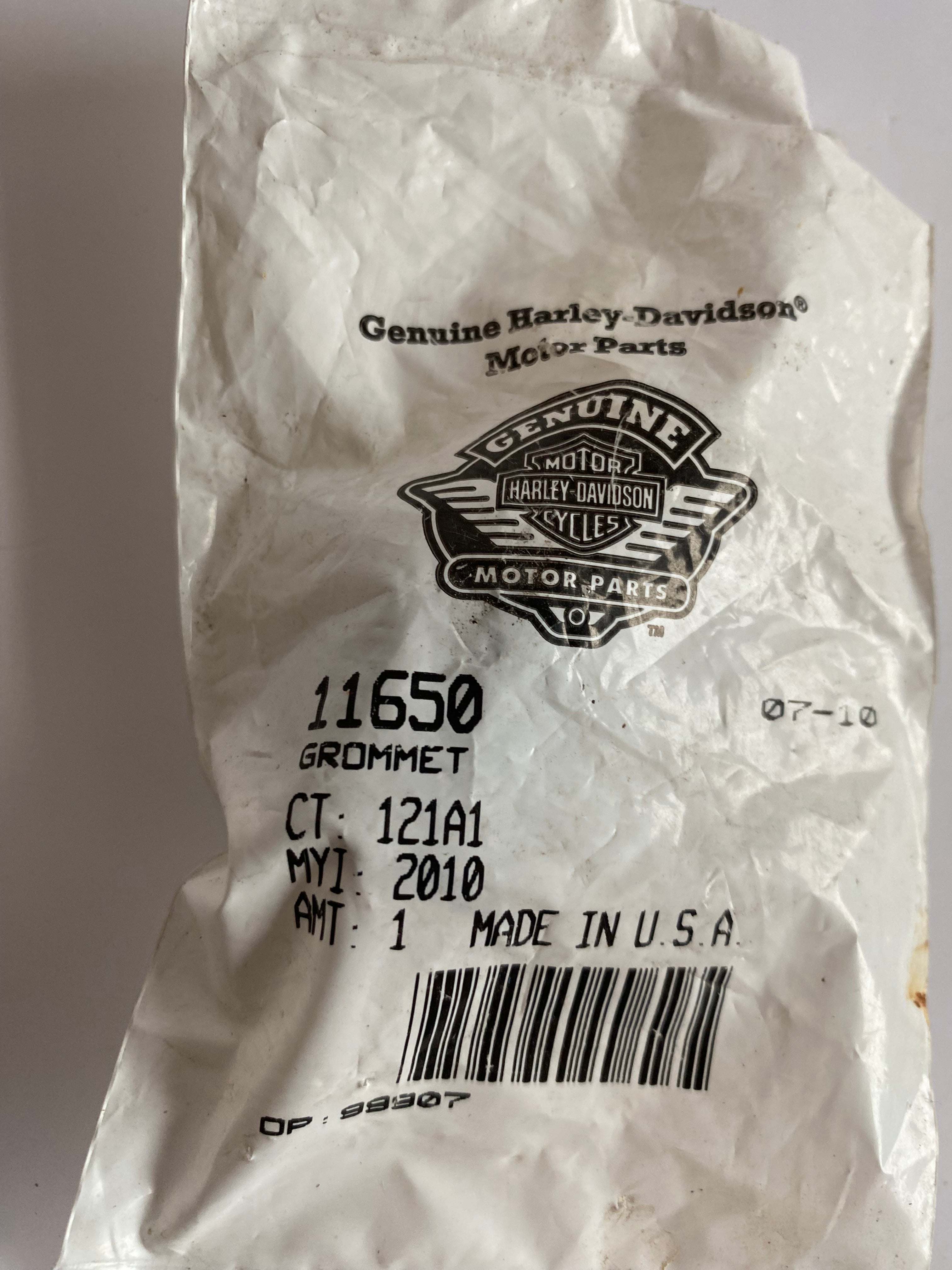 Harley Davidson side cover silent block OEM REF: 11650
