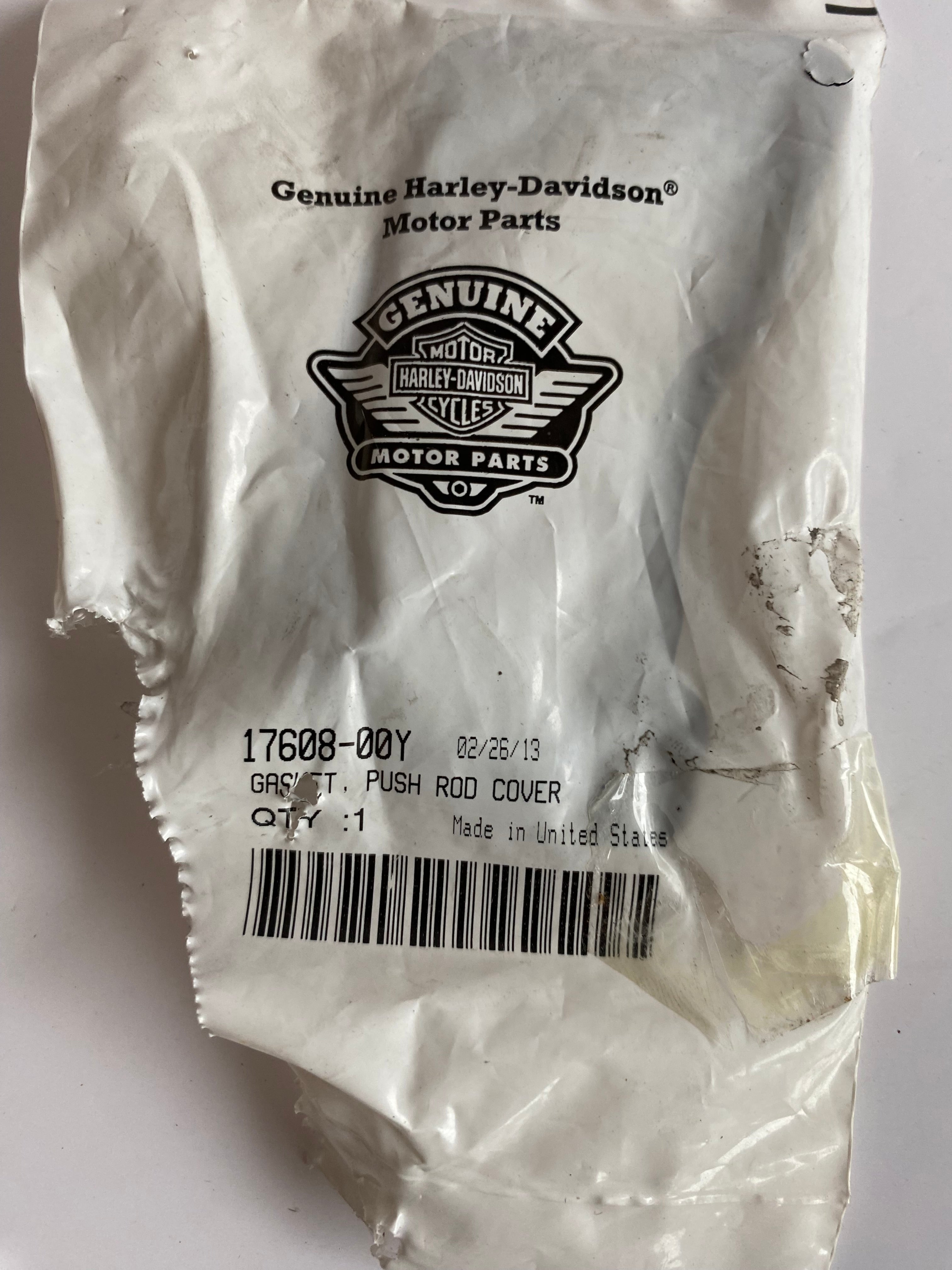 BUELL pillar seal OEM REF: 17608-00Y