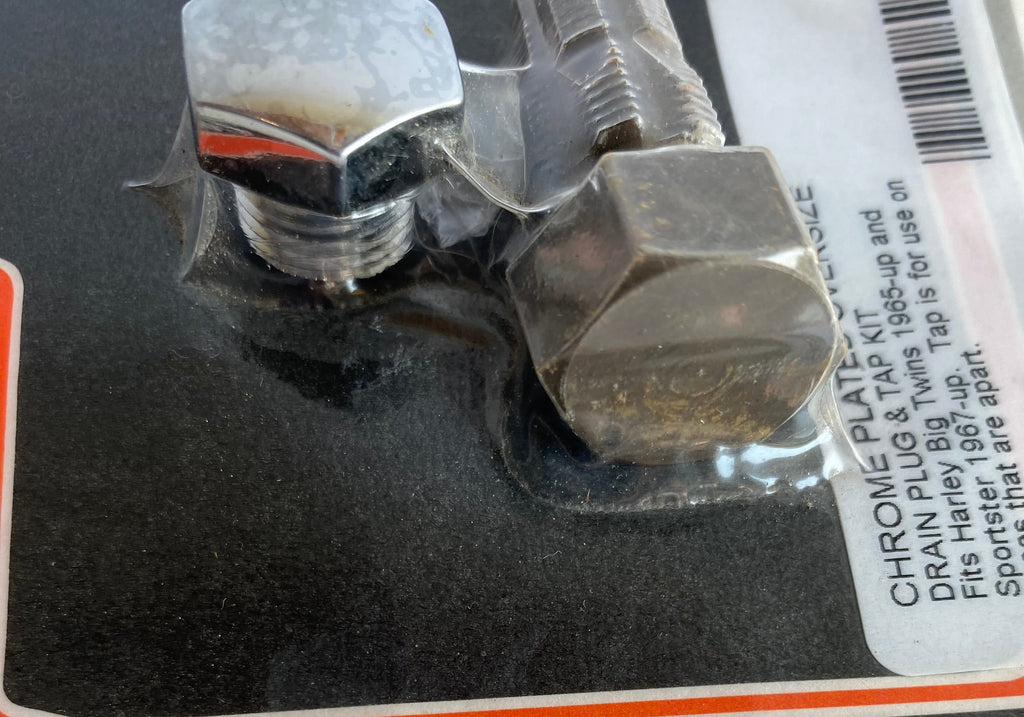 Harley Davidson Shovelhead Drain Plug Repair Kit REF DRAG: DS190900
