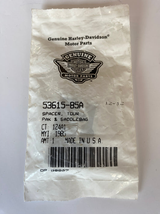 Spacer / entretoise tour pak et sacoches Harley Davidson REF OEM : 53615-85B
