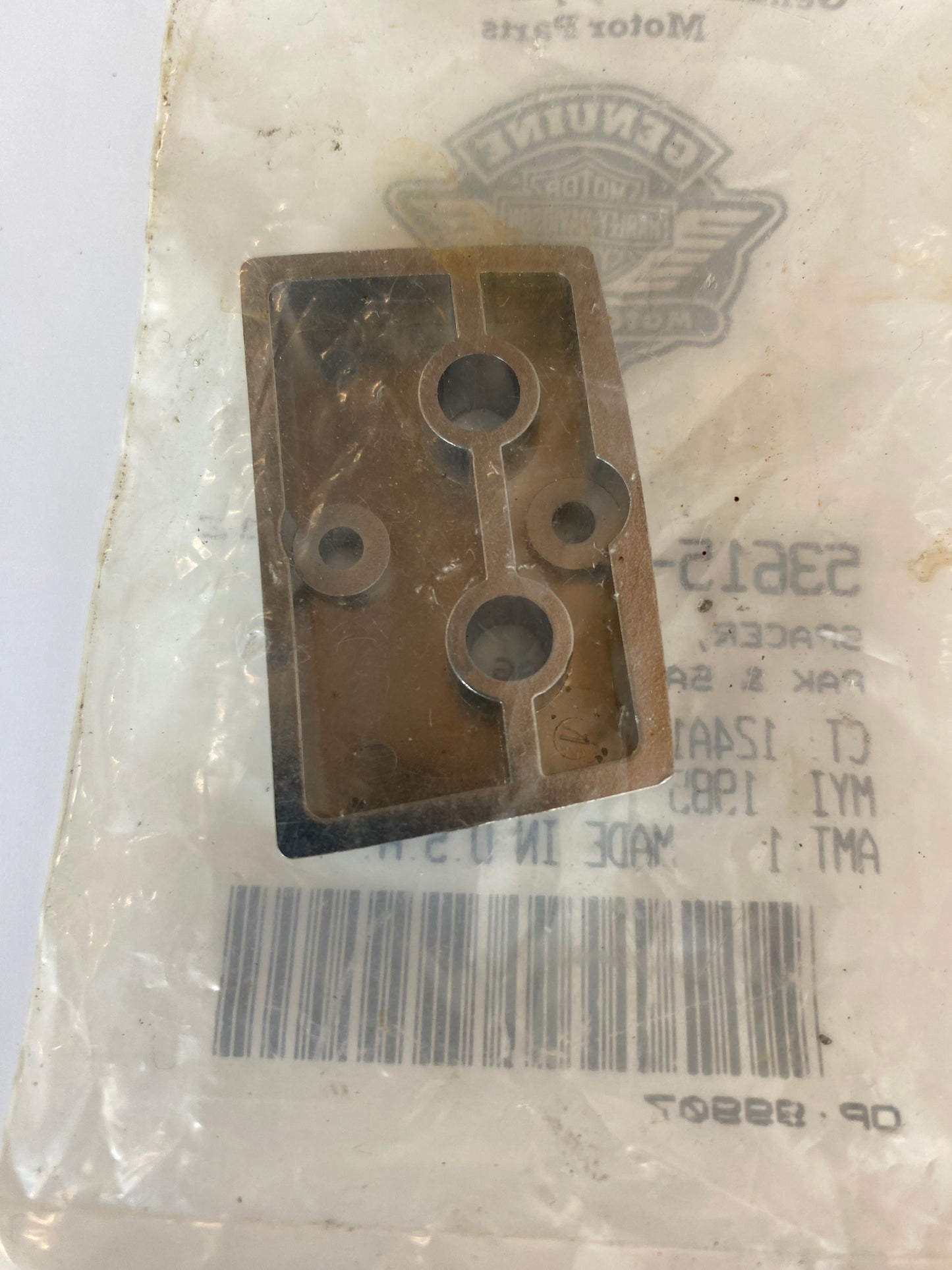 Spacer / entretoise tour pak et sacoches Harley Davidson REF OEM : 53615-85B