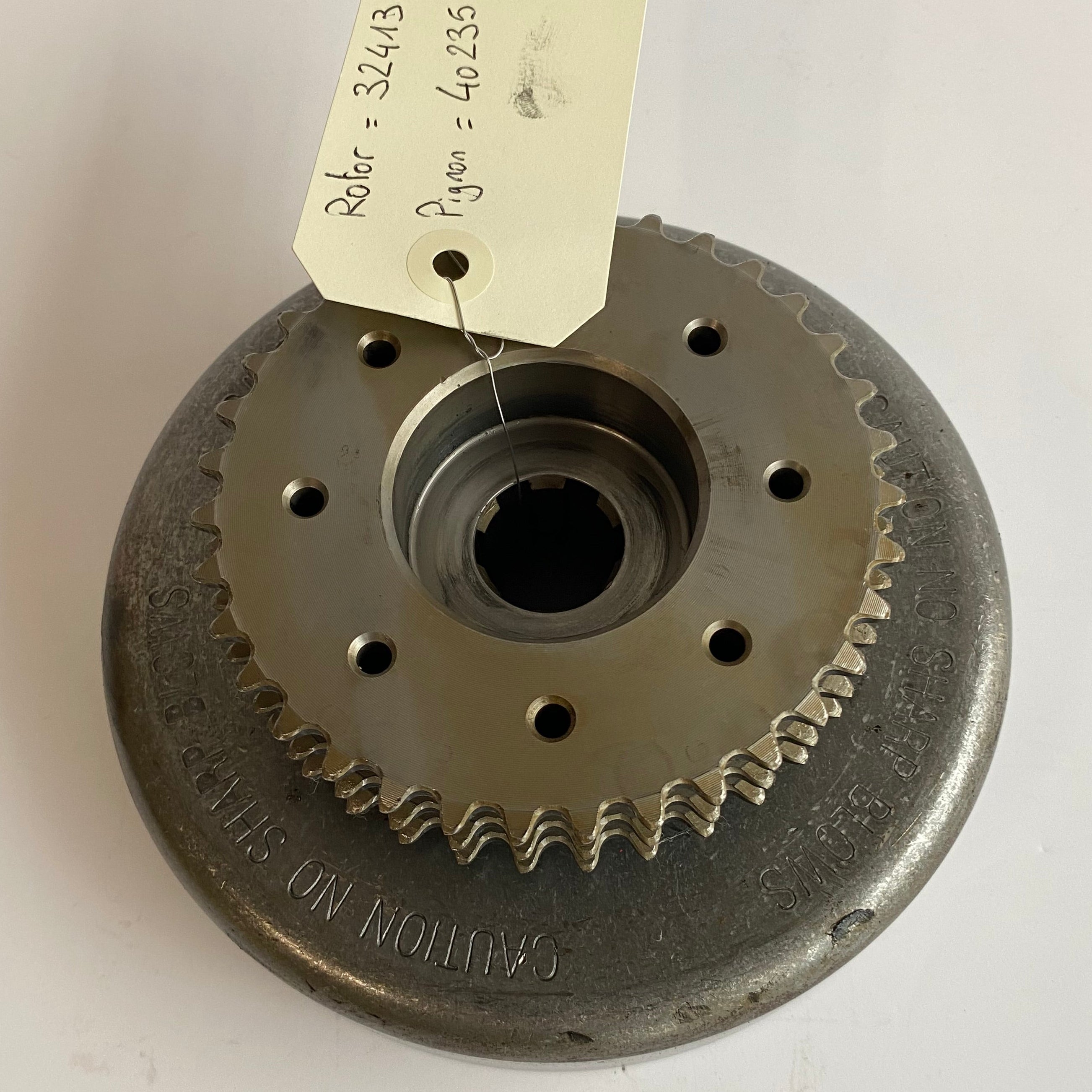 Rotor + pignon 35 dents Sportster Harley Davidson REF OEM 32413-92C & 40235-89B