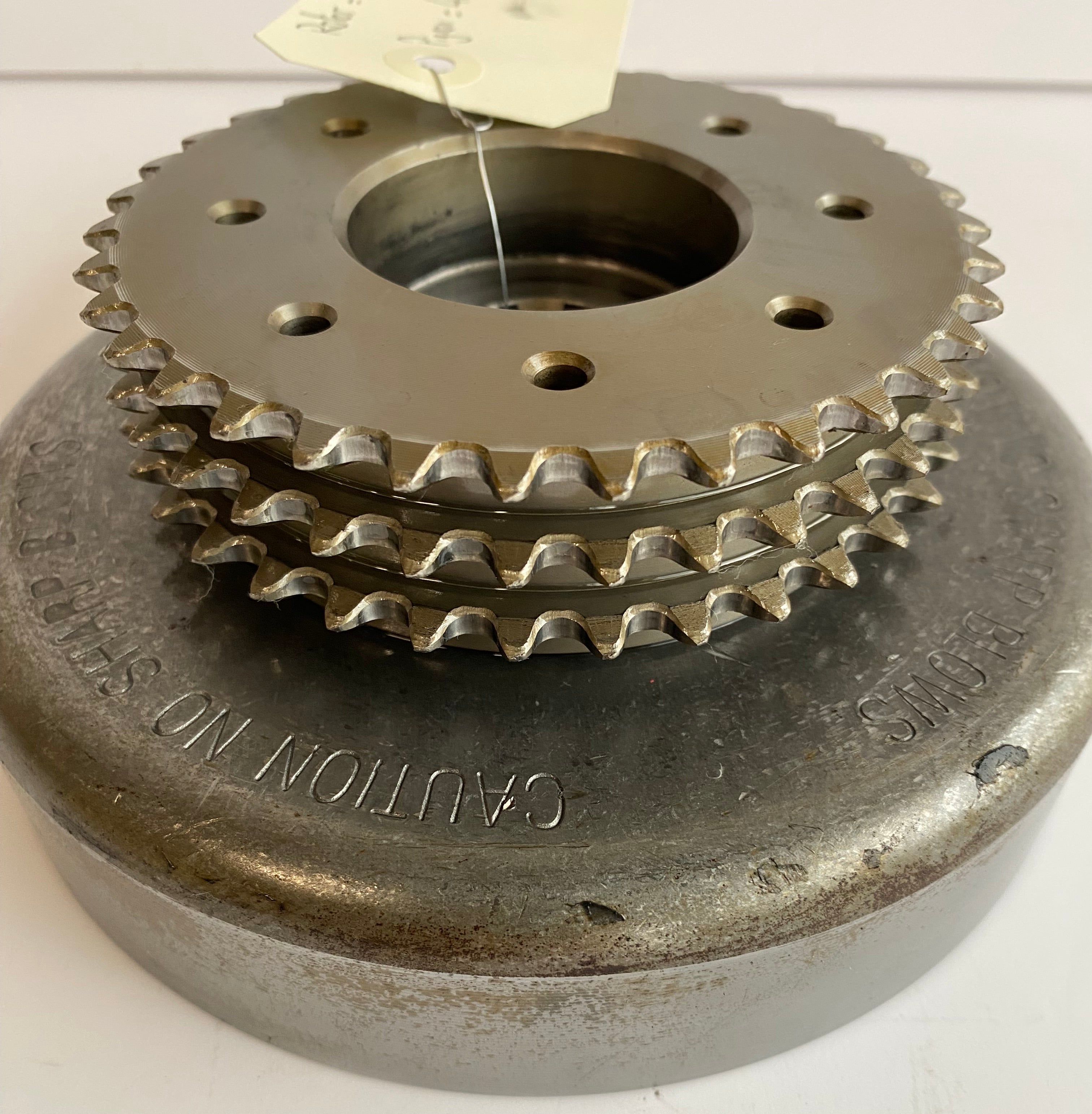 Rotor + pignon 35 dents Sportster Harley Davidson REF OEM 32413-92C & 40235-89B