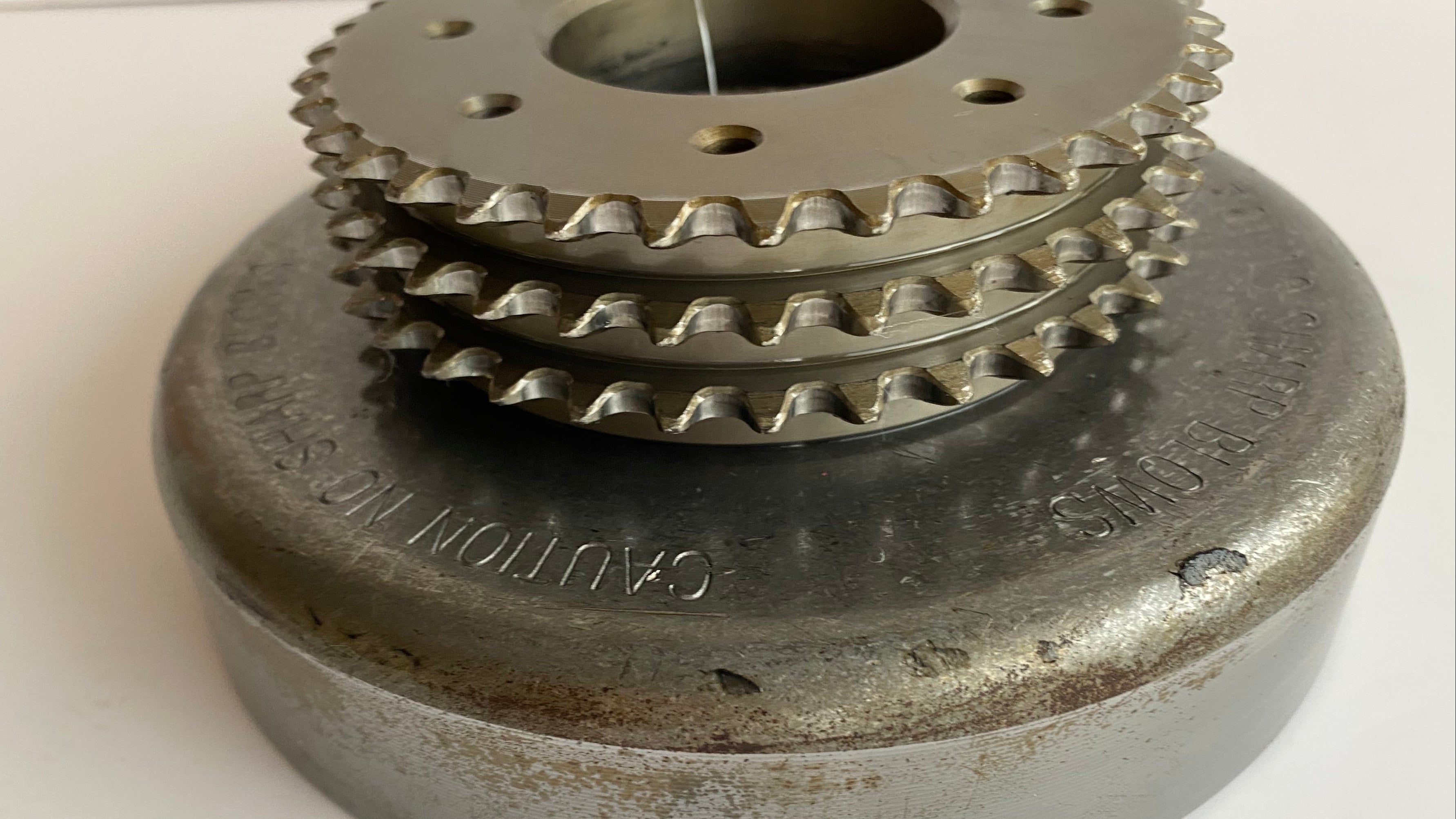 Rotor + pignon 35 dents Sportster Harley Davidson REF OEM 32413-92C & 40235-89B