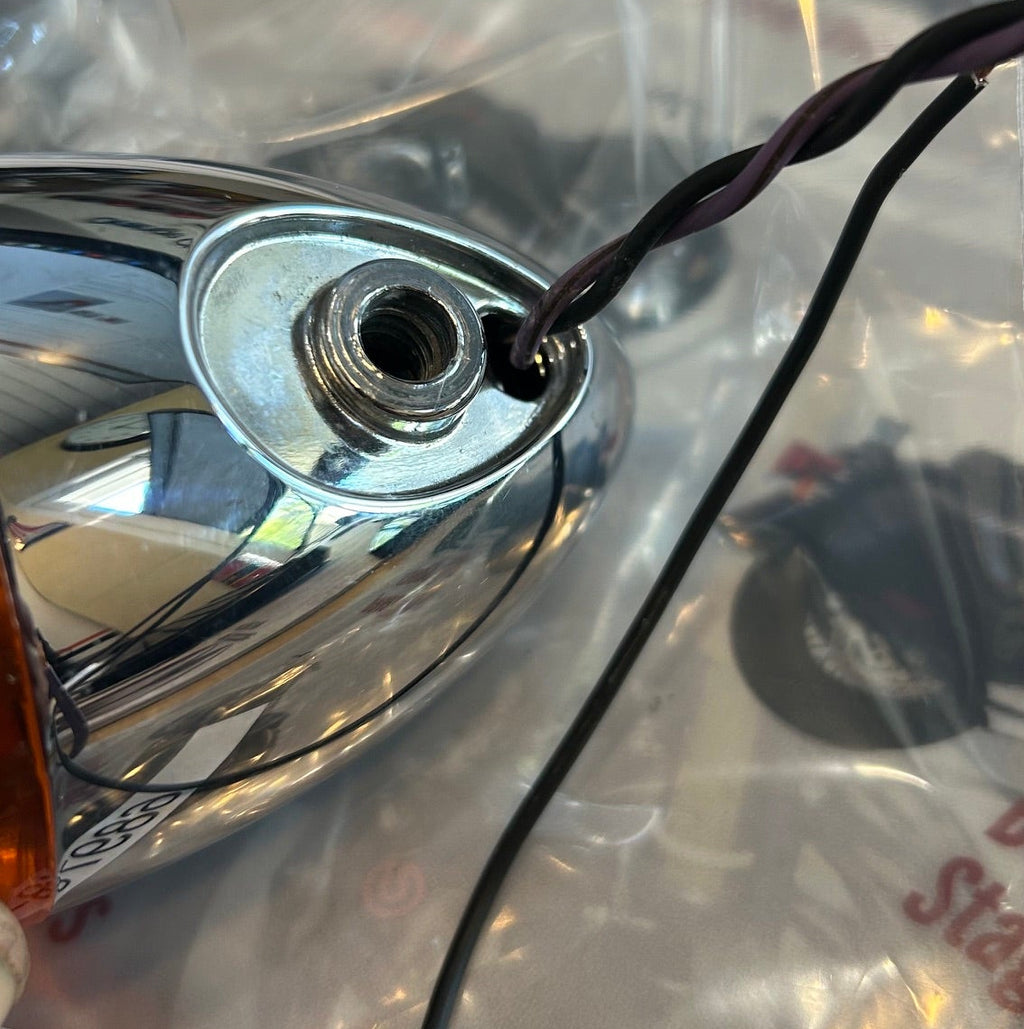 Clignotant arrière chromé Harley Davidson REF OEM 68978-00