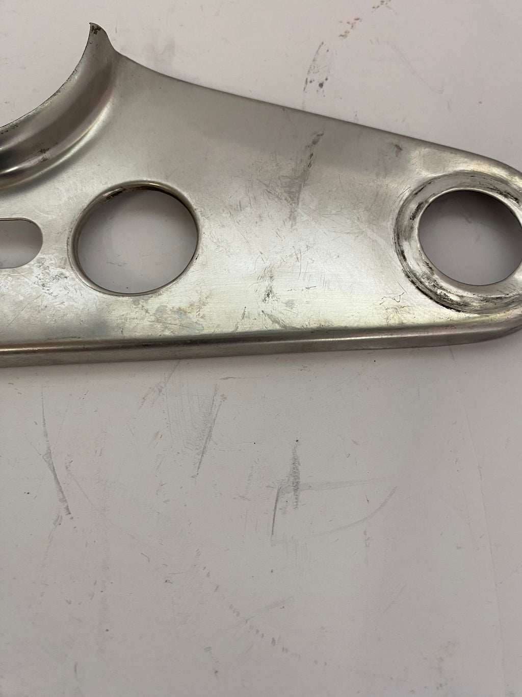 Cache inox té de fourche supérieur Shovelhead Harley Davidson REF MCS 904060