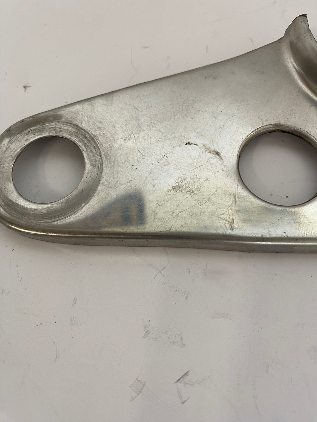 Cache inox té de fourche supérieur Shovelhead Harley Davidson REF MCS 904060