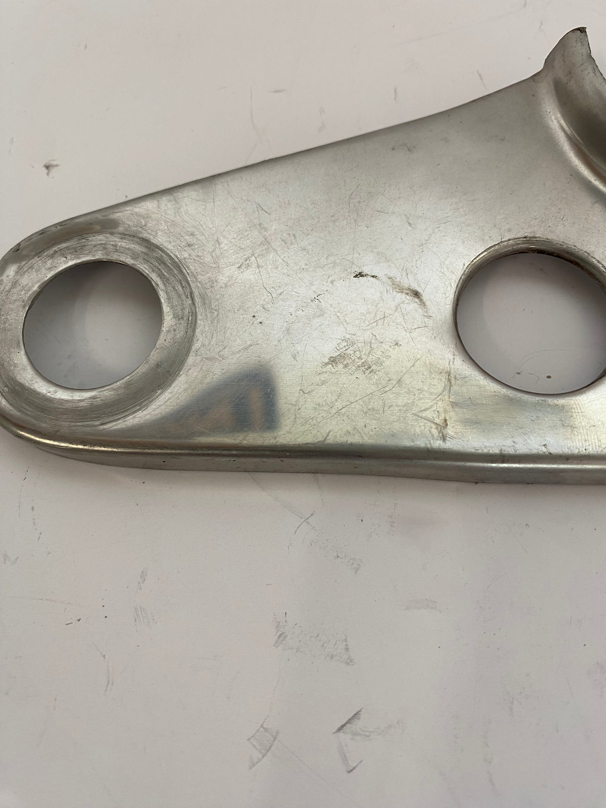 Cache inox té de fourche supérieur Shovelhead Harley Davidson REF MCS 904060