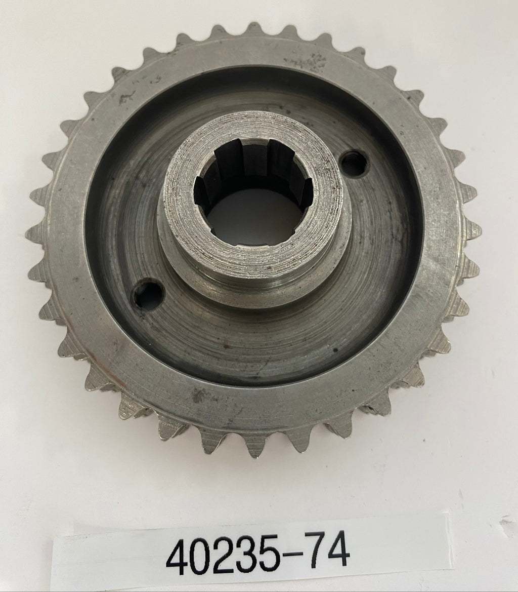 Pignon 34 dents transmission primaire Sportster Harley Davidson REF OEM : 40235-74