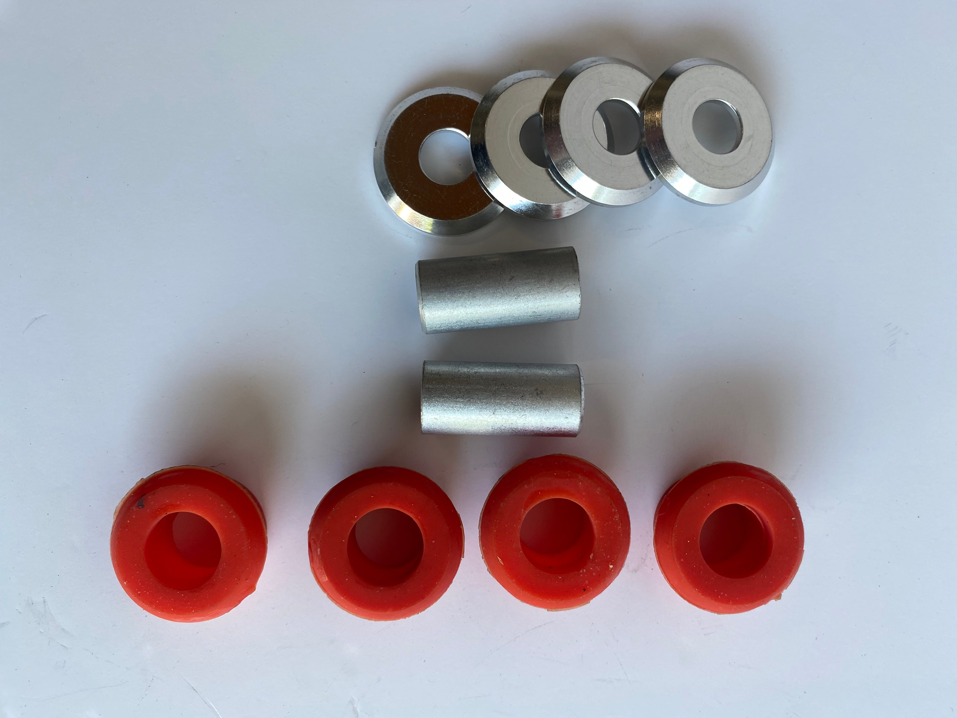 Kit de silent blocs de risers rigides Harley Davidson REF DRAG  : 0604-0001