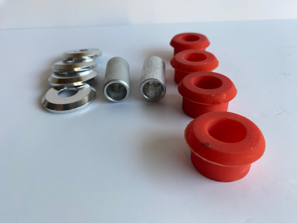 Kit de silent blocs de risers rigides Harley Davidson REF DRAG  : 0604-0001