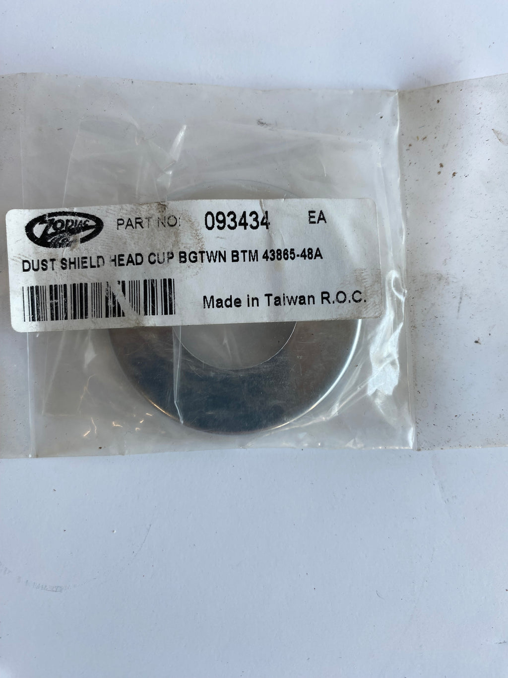 Cache poussière roulement de fourche inférieur Harley Davidson REF ZODIAC 093434