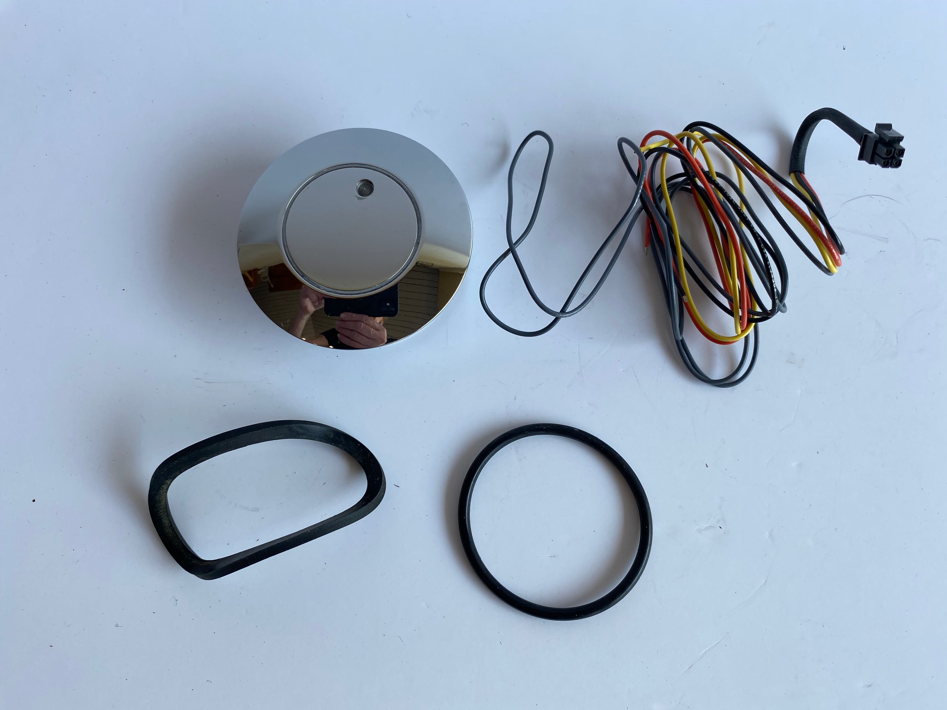Jauge carburant Pop Up Chromé Harley Davidson REF DRAG : 0703-0304