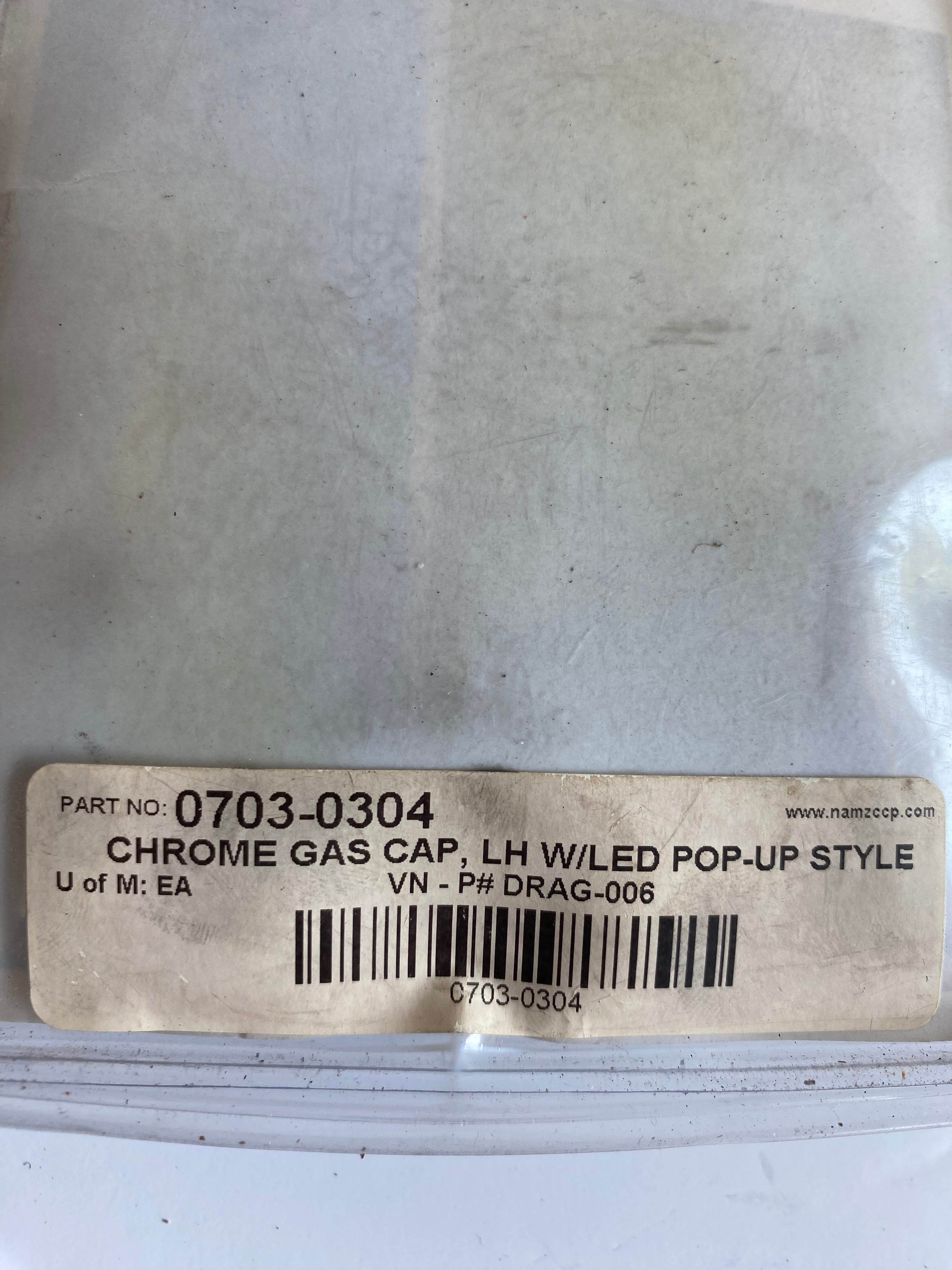 Jauge carburant Pop Up Chromé Harley Davidson REF DRAG : 0703-0304