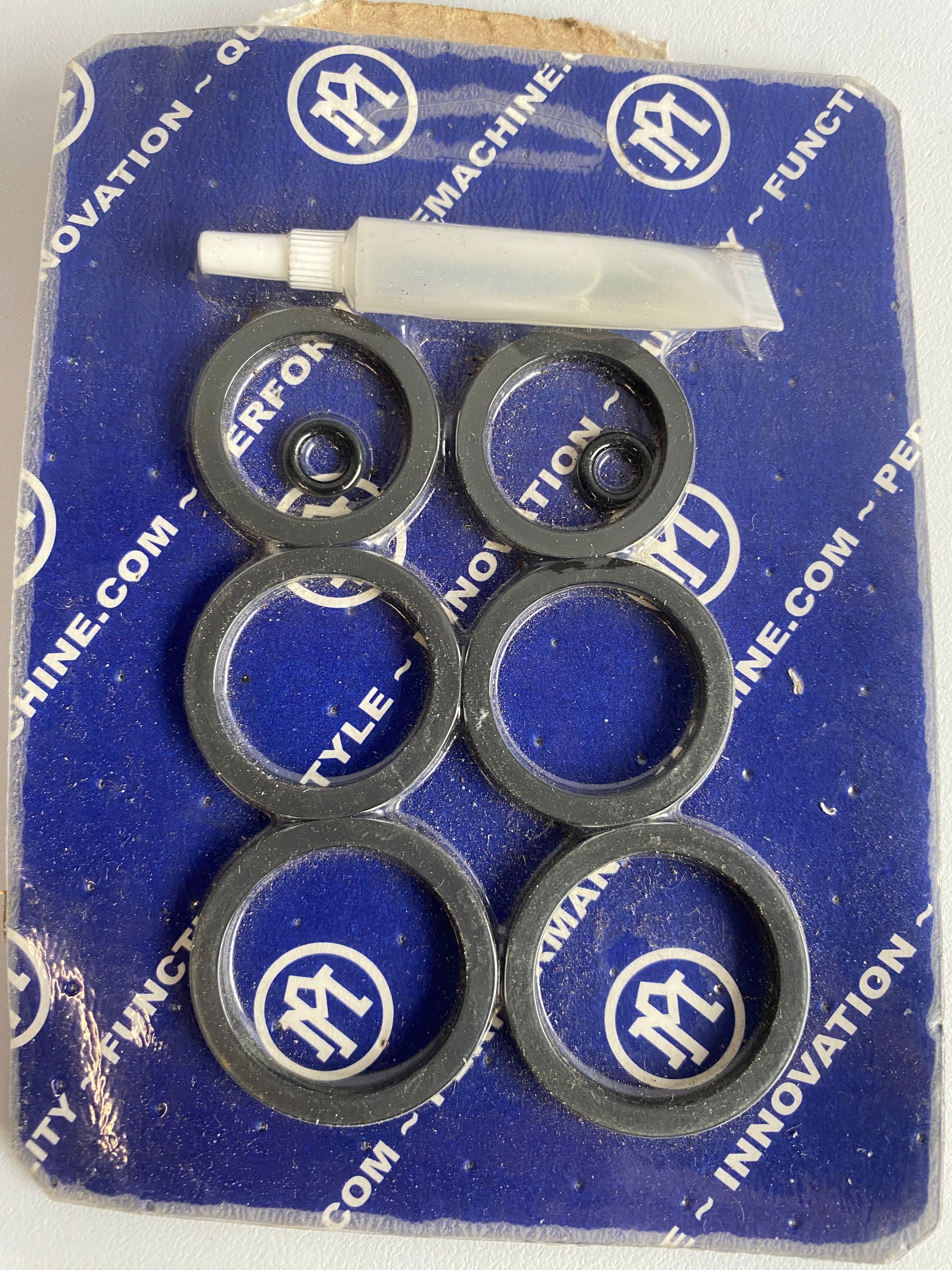 Performance Machine PM 6 piston brake caliper piston seal kit REF 0051-3901