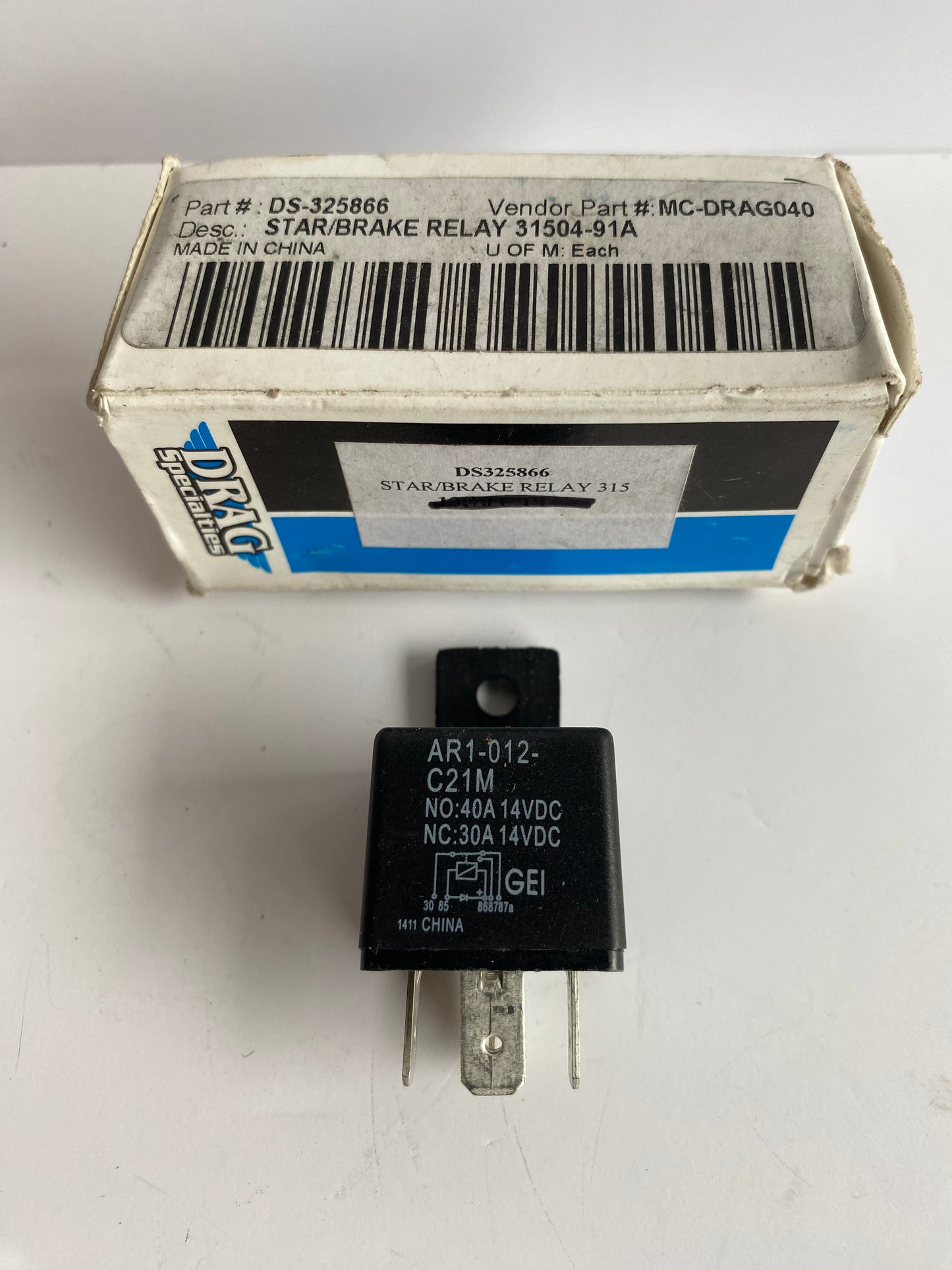 Relais démarreur Harley Davidson REF DRAG : DS-325866