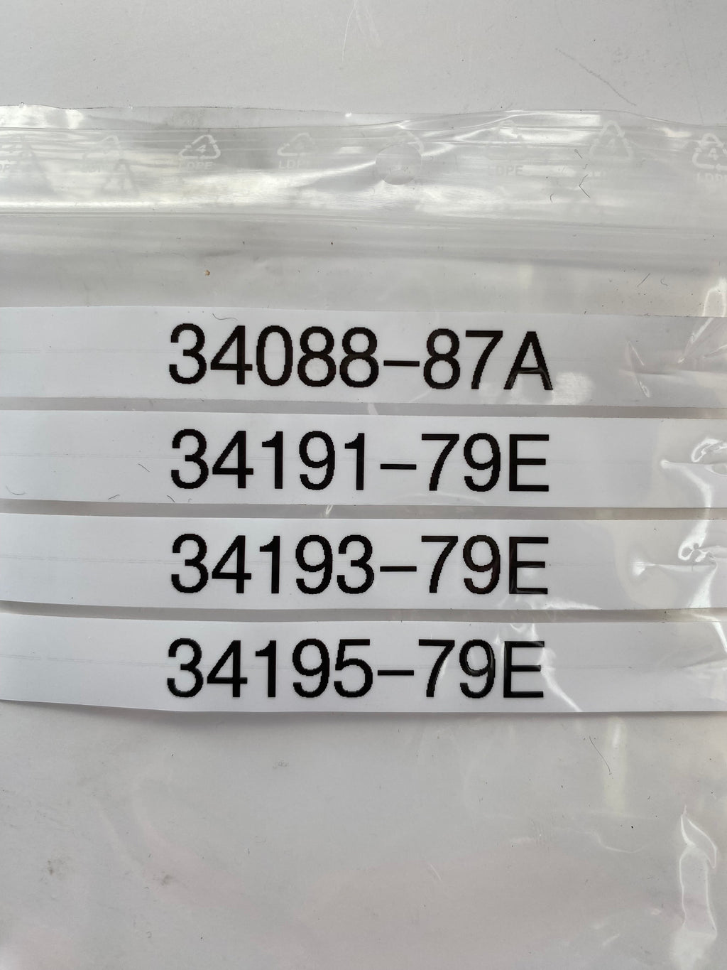 Satz mit 3 Schaltgabeln für 5-Gang-Getriebe Big Twin Harley Davidson REF 34191-79E
