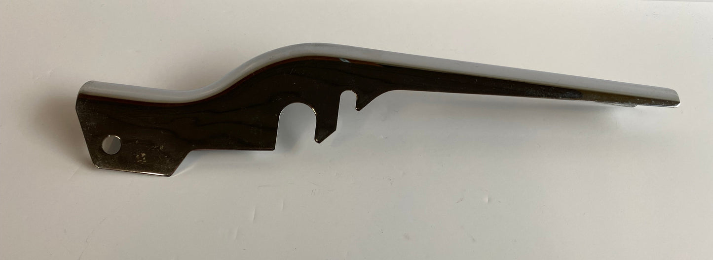 Cache sabre gauche  chromé Harley Davidson REF OEM : 47551-79B