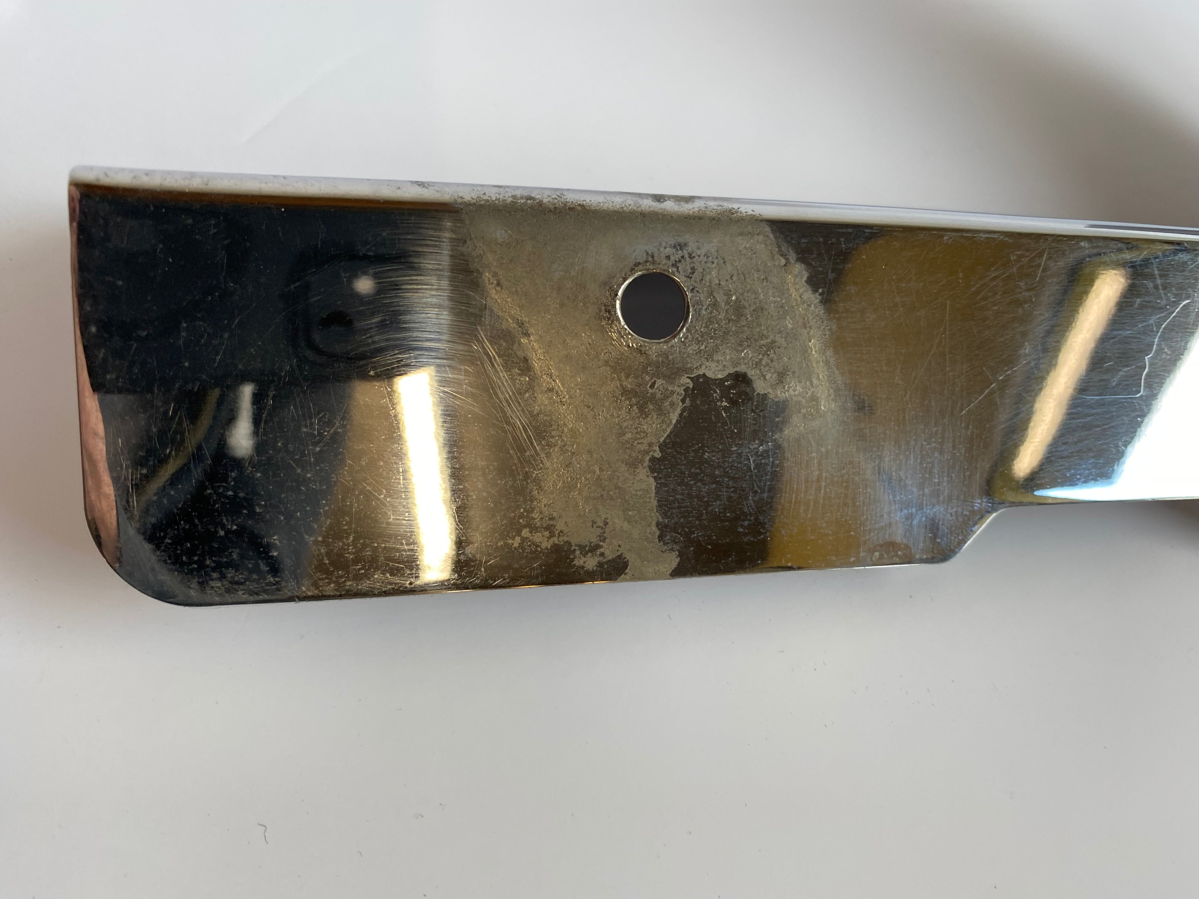 Harley Davidson Softail Untere Riemenabdeckung aus Chromstahl