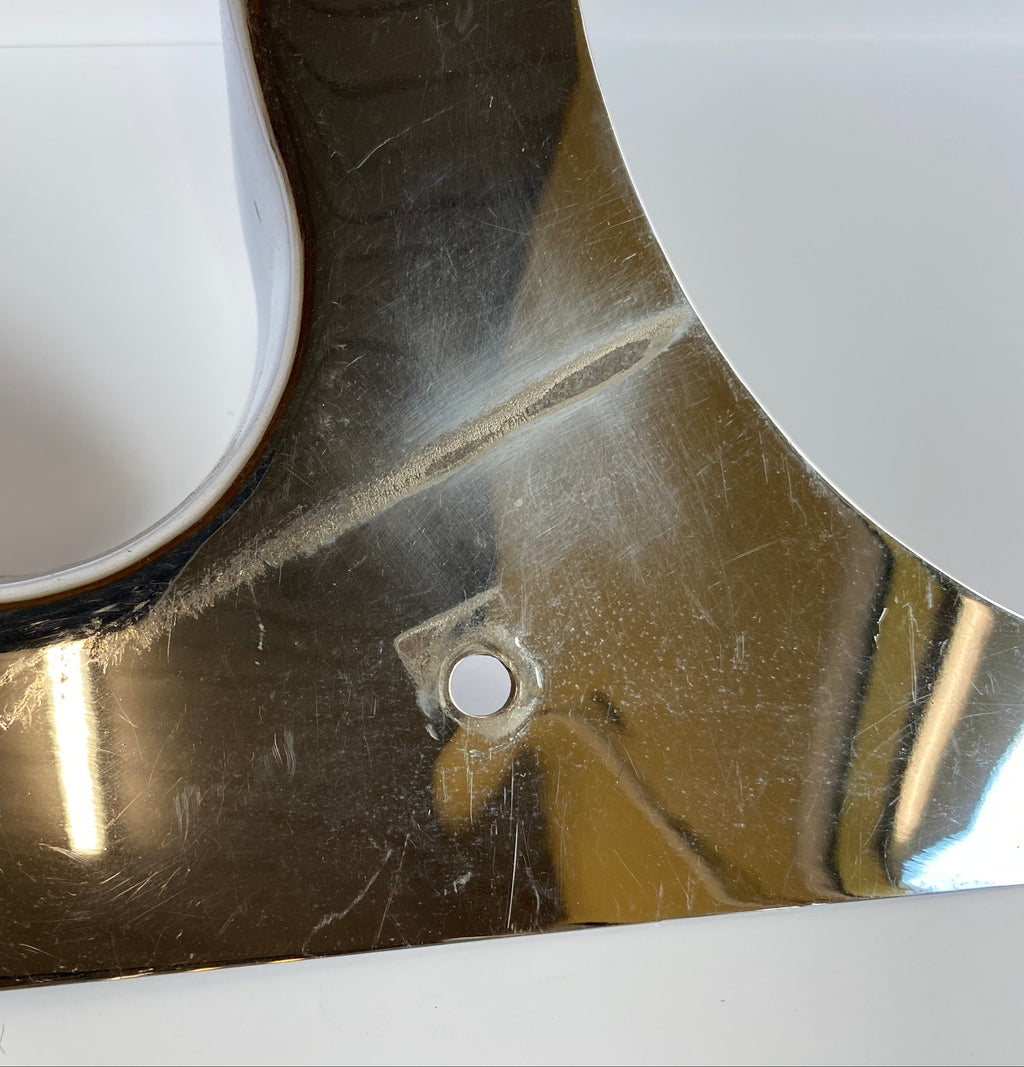 Harley Davidson Softail Untere Riemenabdeckung aus Chromstahl