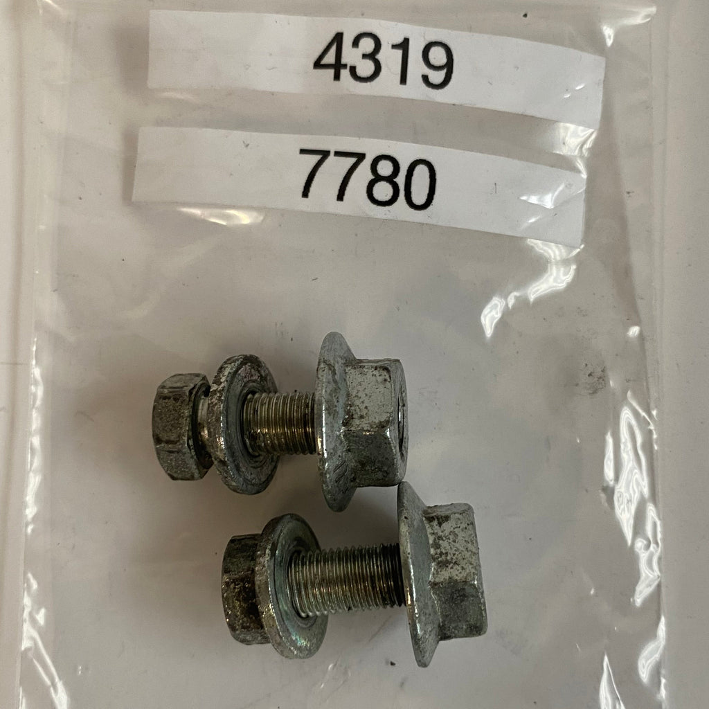 Jeu de 2 vis silent bloc moteur avant Harley Davidson REF OEM 4319 & 7780