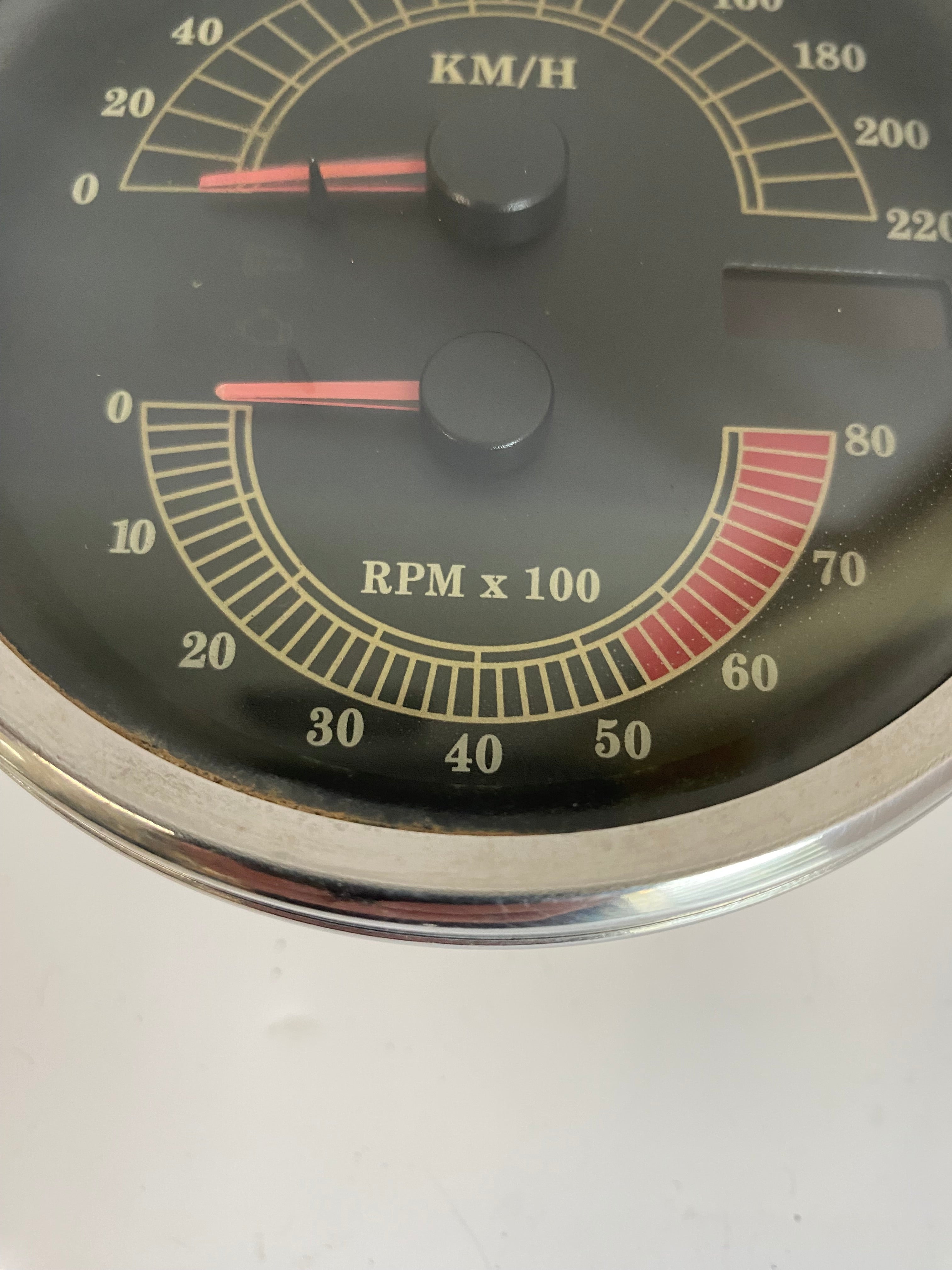 Compteur de vitesse + compte-tours Aftermarket 4 pouces Harley Davidson REF OEM 74471-03A