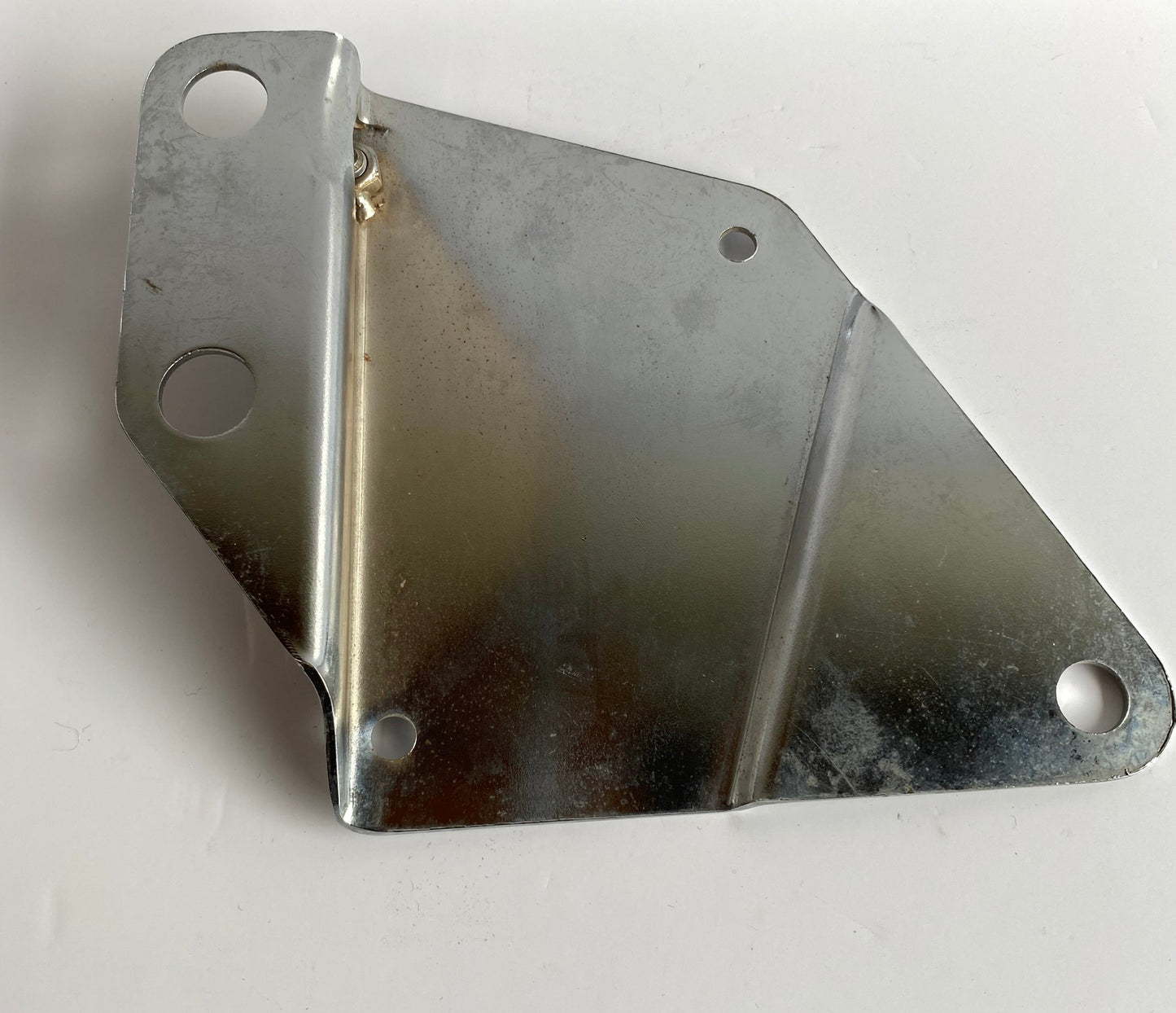 Support de boite à outils gauche chromé PAUGHCO Harley Davidson REF MCS : 905589